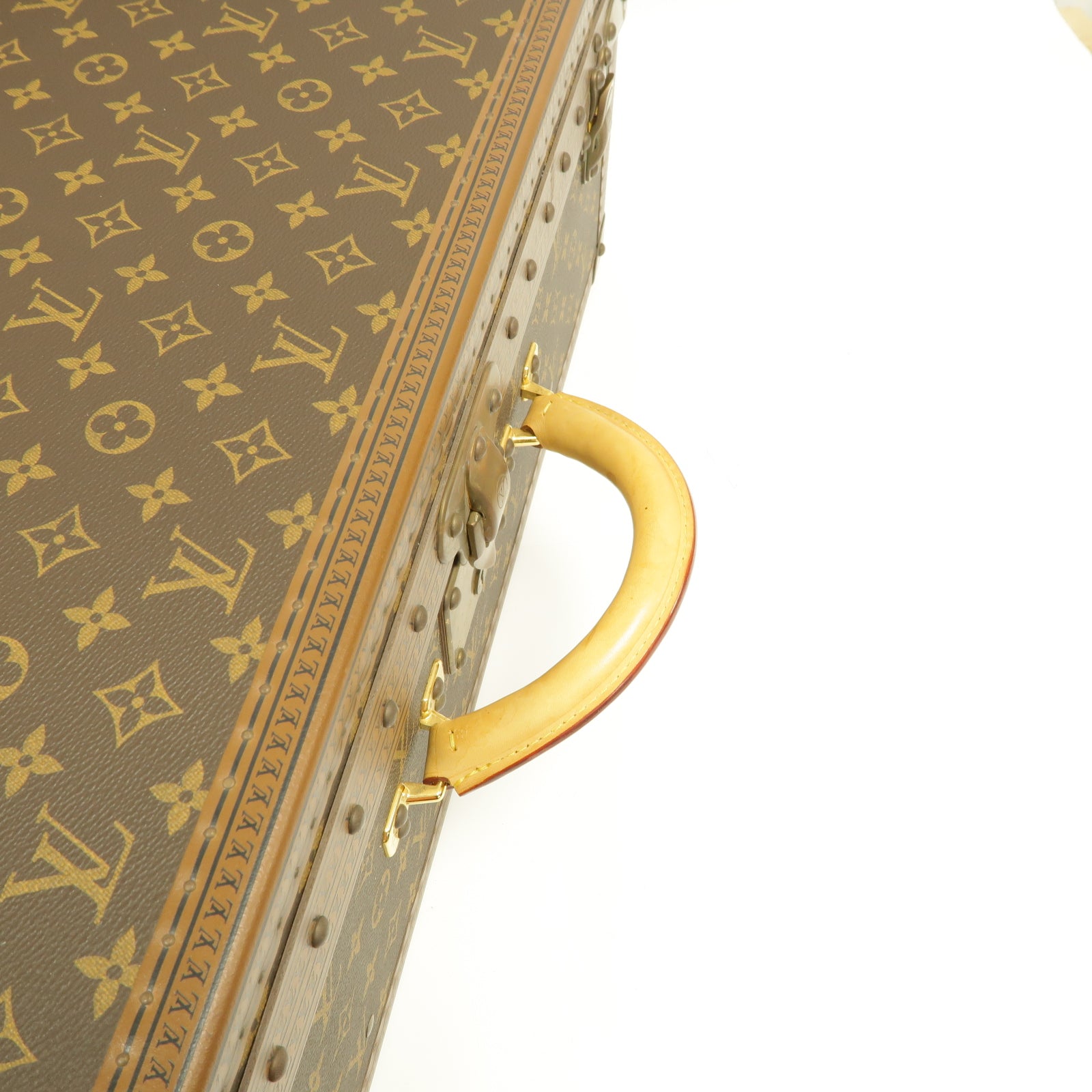 LOUIS VUITTON Monogram Alzer金扣行李箱啡色