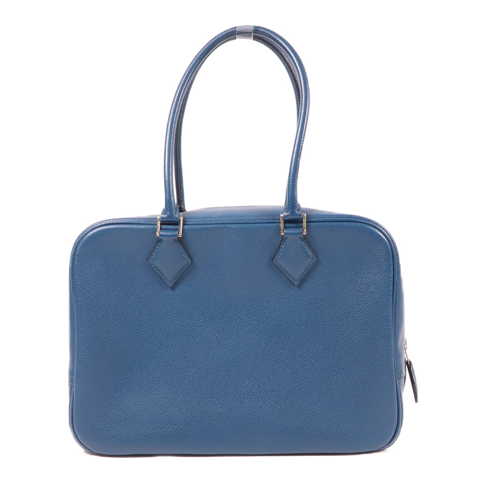 HERMES Epsom皮革Plume 28銀扣肩背袋