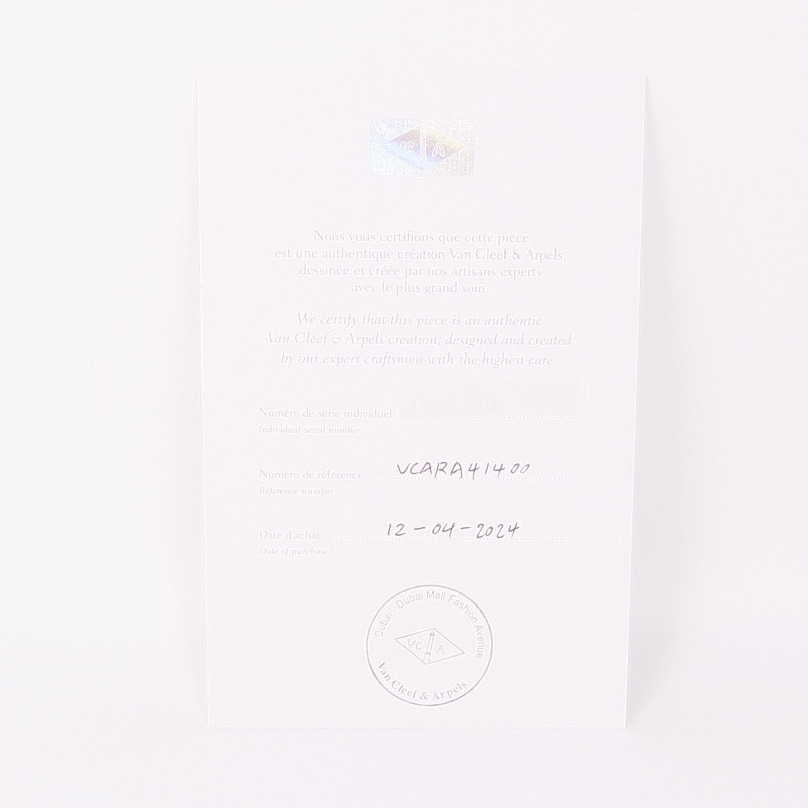 Van Cleef & Arpels Alhambra Diamond Bracelet 18K Yellow Gold