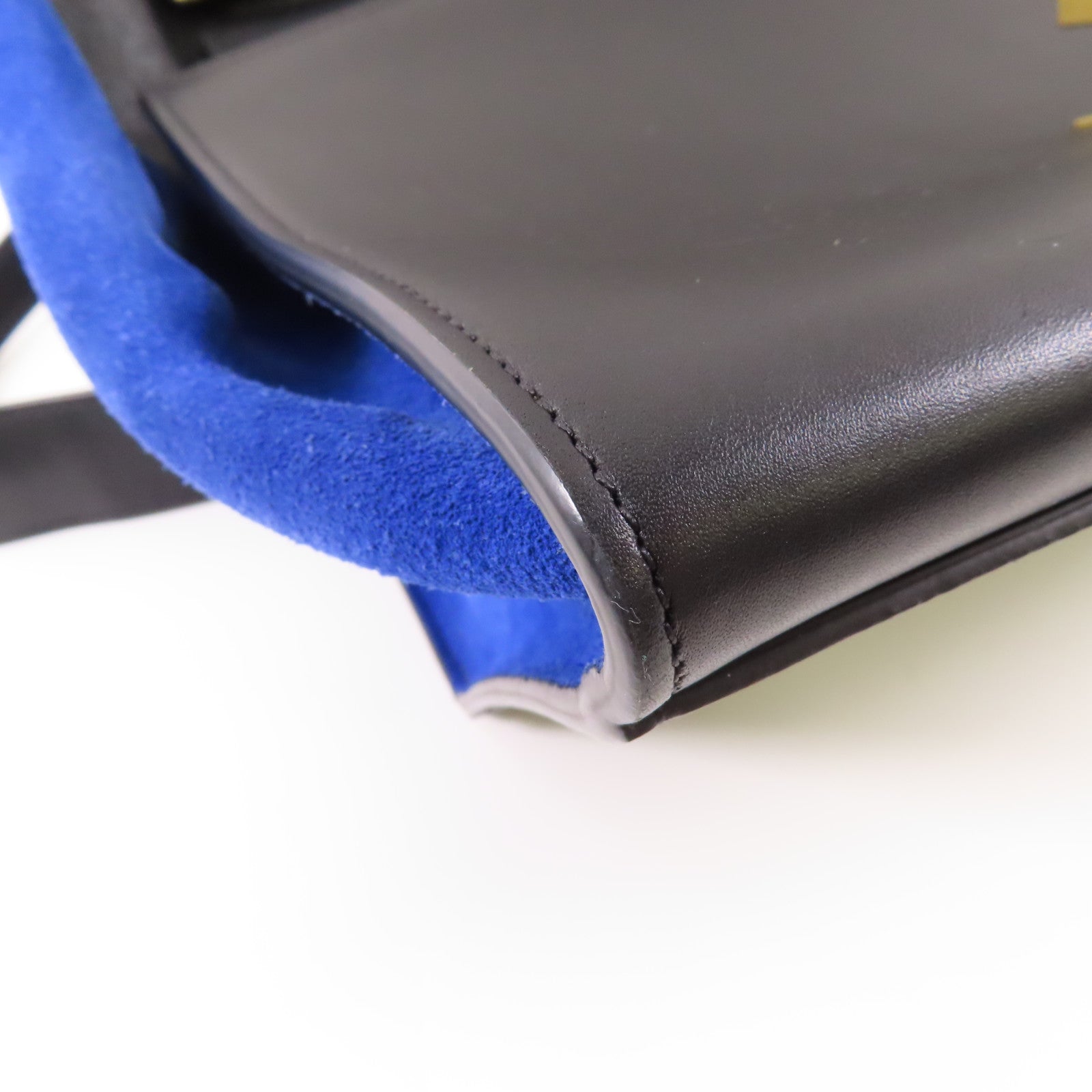 CELINE 牛皮皮革/蛇皮皮革/麂皮皮革Trapeze金扣手挽肩背兩用袋