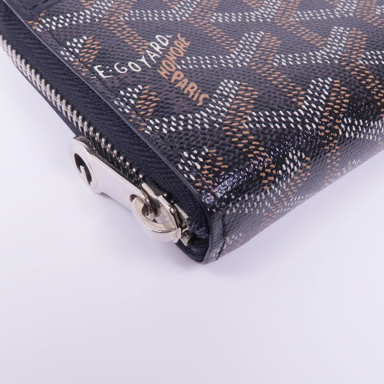 GOYARD 塗層帆布Long Wallet銀扣長錢包