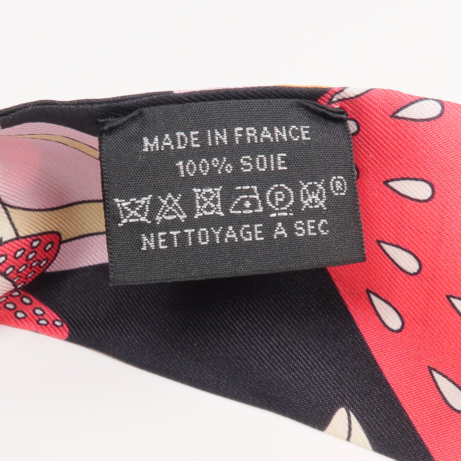 HERMES 絲質La Patisserie Francaise Charm Twilly絲巾
