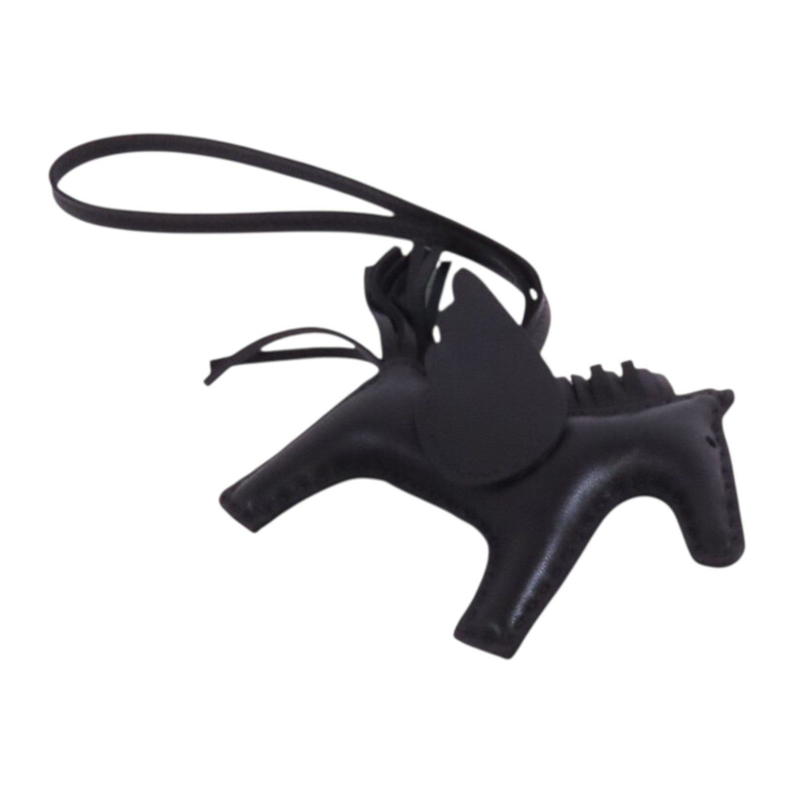 HERMES Milo皮革Rodeo Pegase PM掛飾