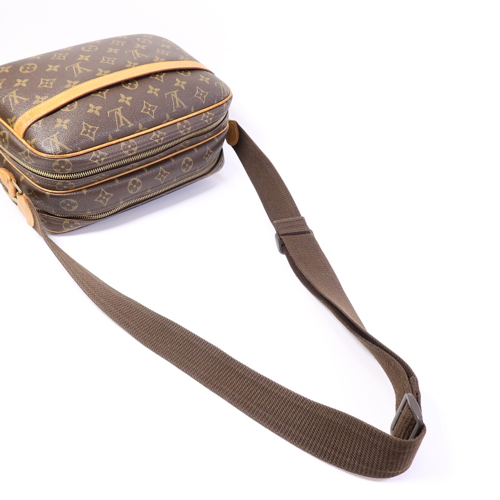 LOUIS VUITTON Monogram Reporter PM肩背袋
