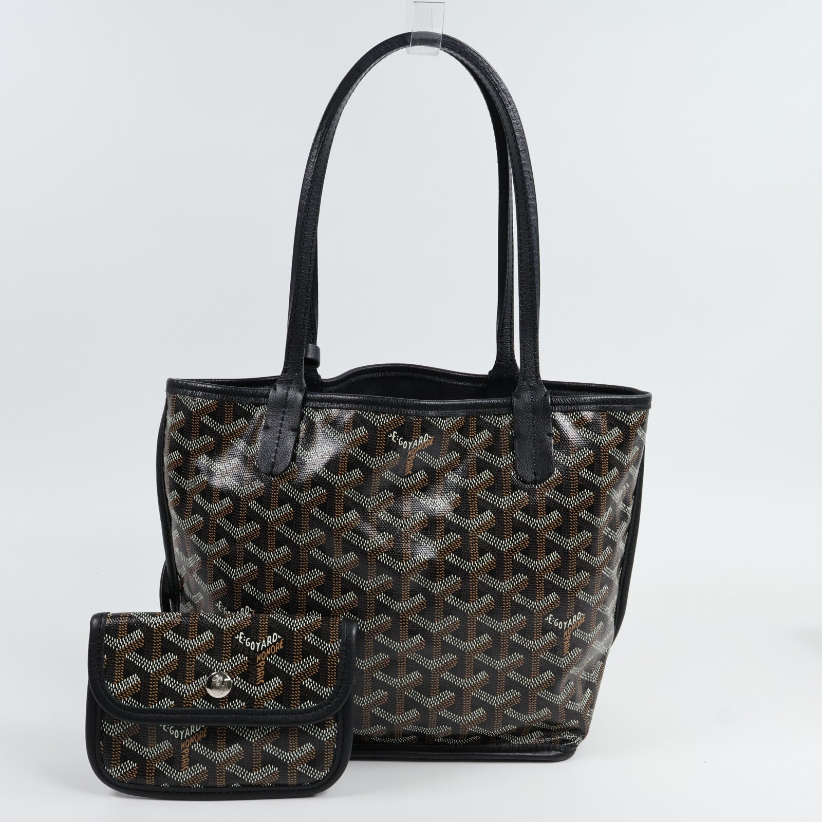 GOYARD 塗層帆布Anjou PM手挽袋