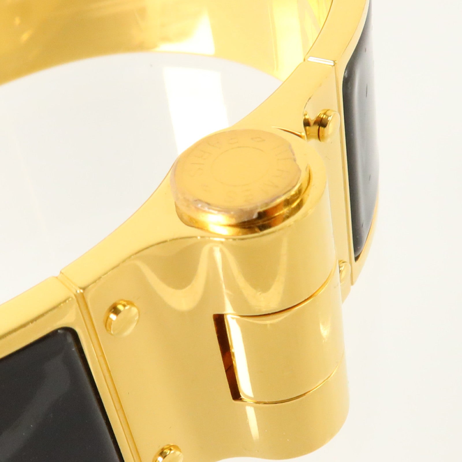 HERMES 金屬/琺瑯Charniere Bracelet金扣手鏈