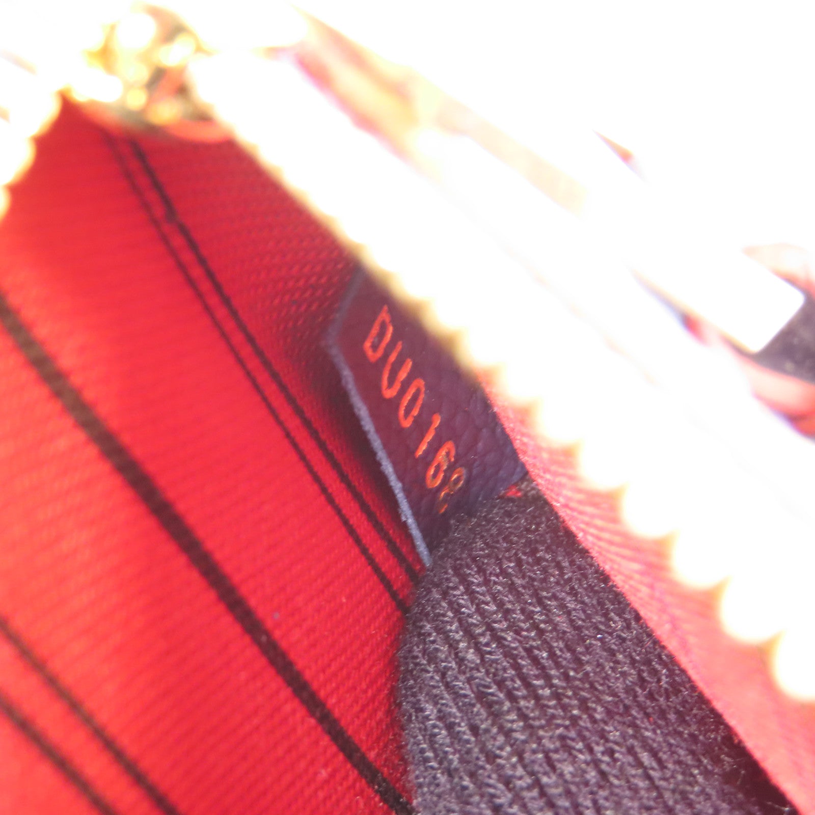 LOUIS VUITTON Monogram Empreinte Pochette Metis金扣手挽肩背兩用袋深藍色