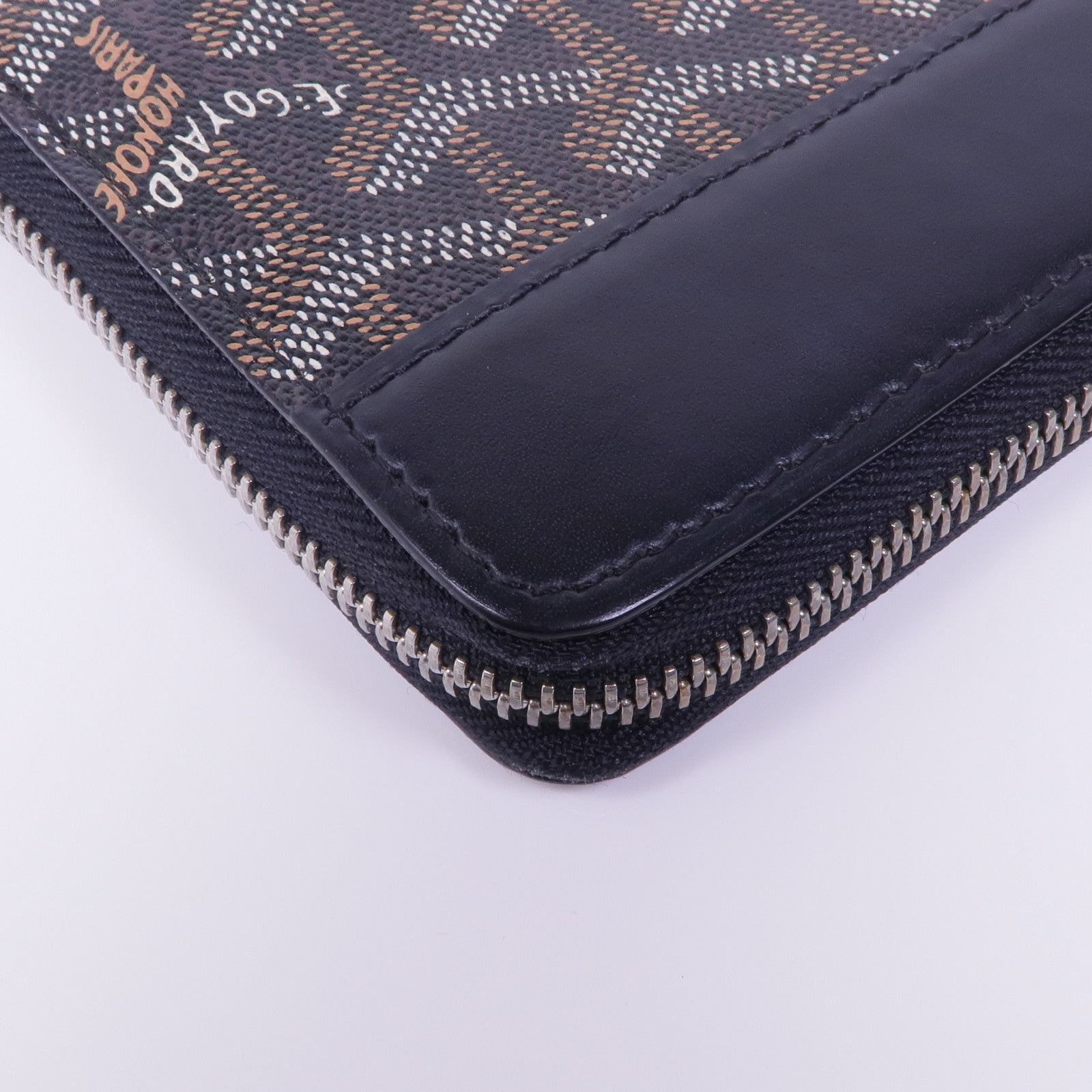 GOYARD 塗層帆布Long Wallet銀扣長錢包