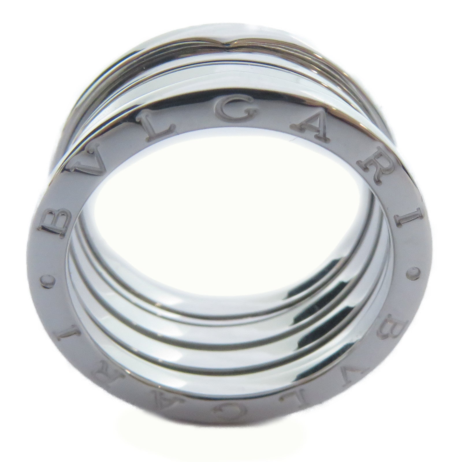 BVLGARI 18K白金B-zero1 Ring戒指US#9.5/Bvlgari#61
