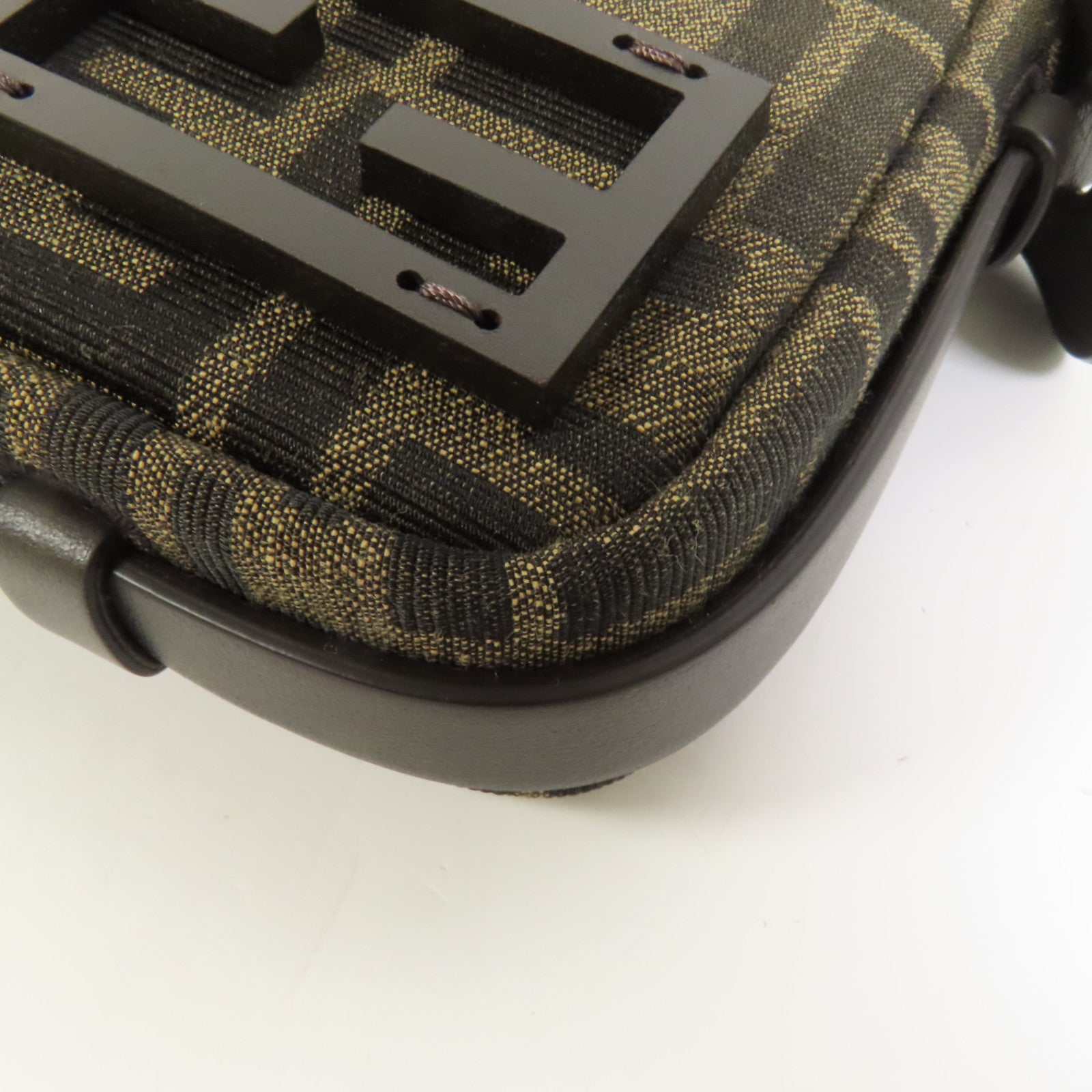 FENDI 帆布Simply Fendi Mini肩背袋
