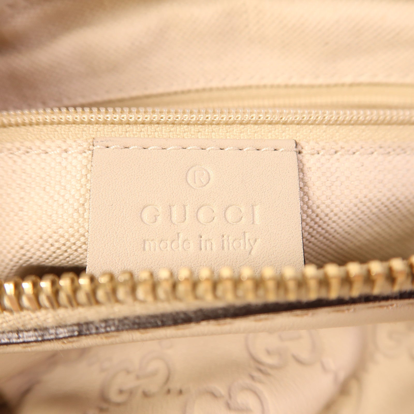 GUCCI 牛皮皮革2 Way Shoulder金扣手挽肩背兩用袋