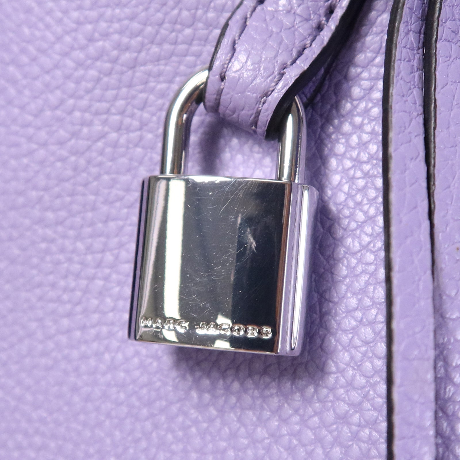 MARC JACOBS 【激減優惠】牛皮皮革2 Way Shoulder Bag銀扣肩背袋