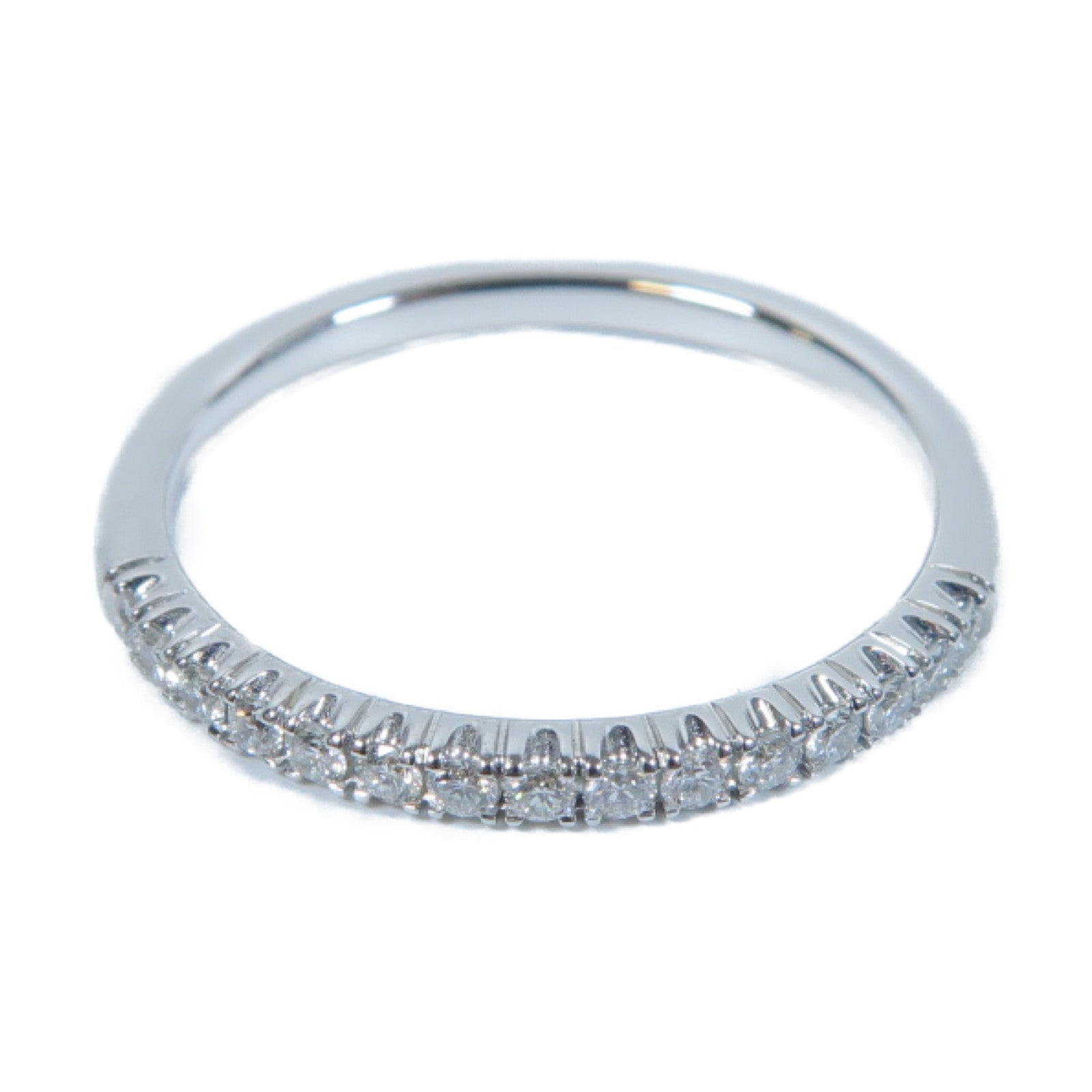 JEWELRY 18K白金Diamond Ring 0.19ct鑽石戒指US#6.75