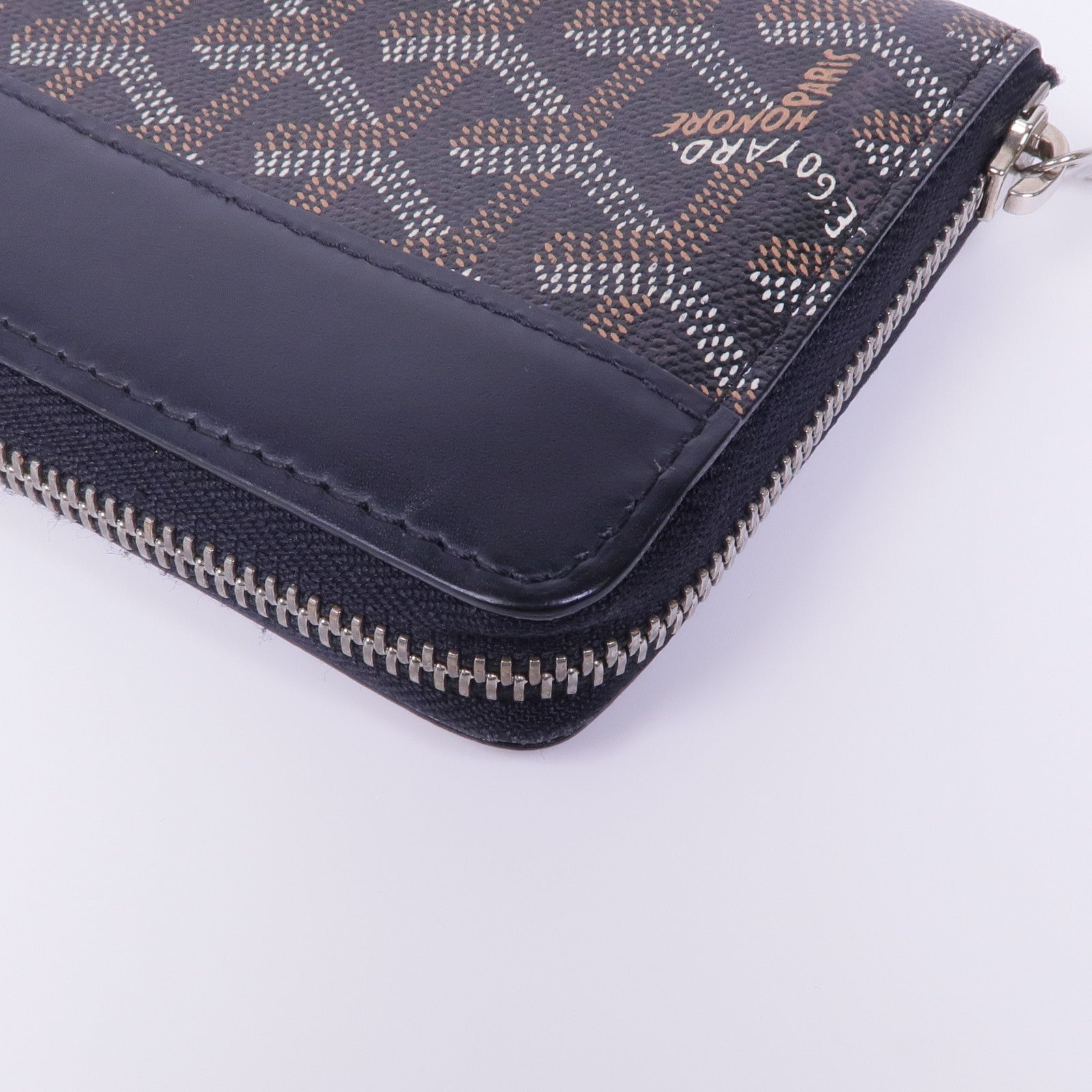 GOYARD 塗層帆布Long Wallet銀扣長錢包