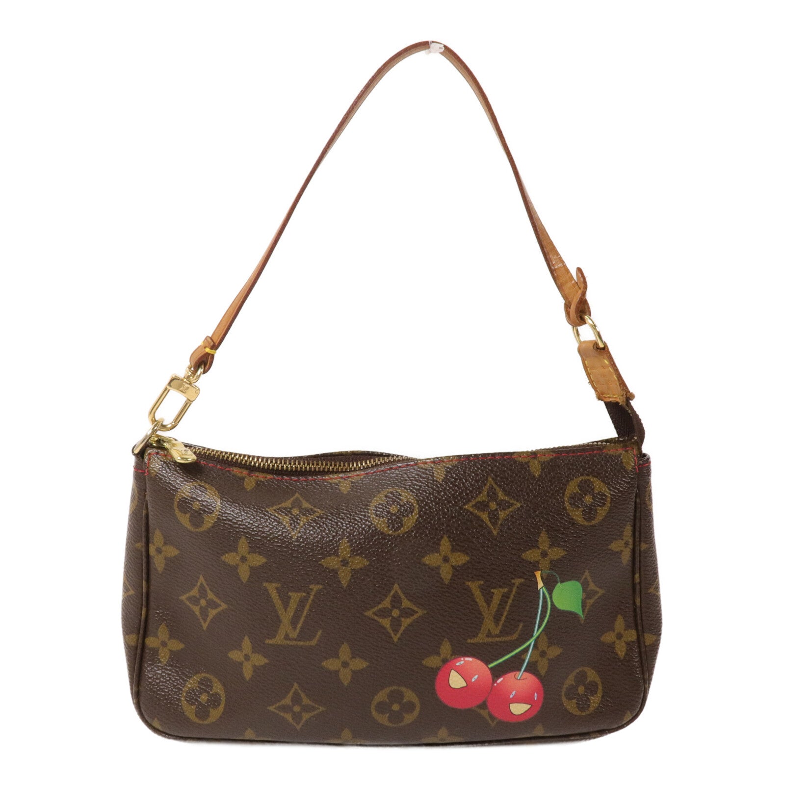 LOUIS VUITTON Monogram Cherry Pochette Accessoires手拿包