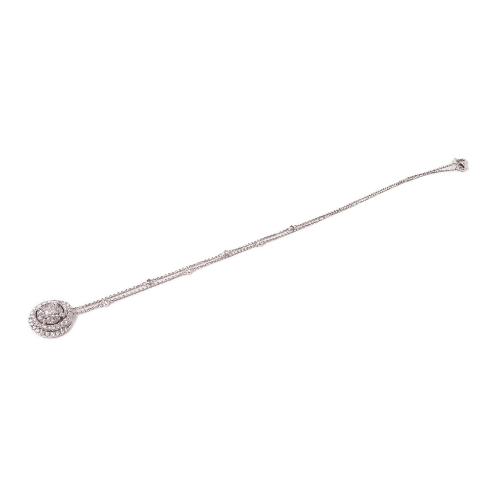 JEWELRY 【激減優惠】18K白金Diamond Necklace鑽石項鍊