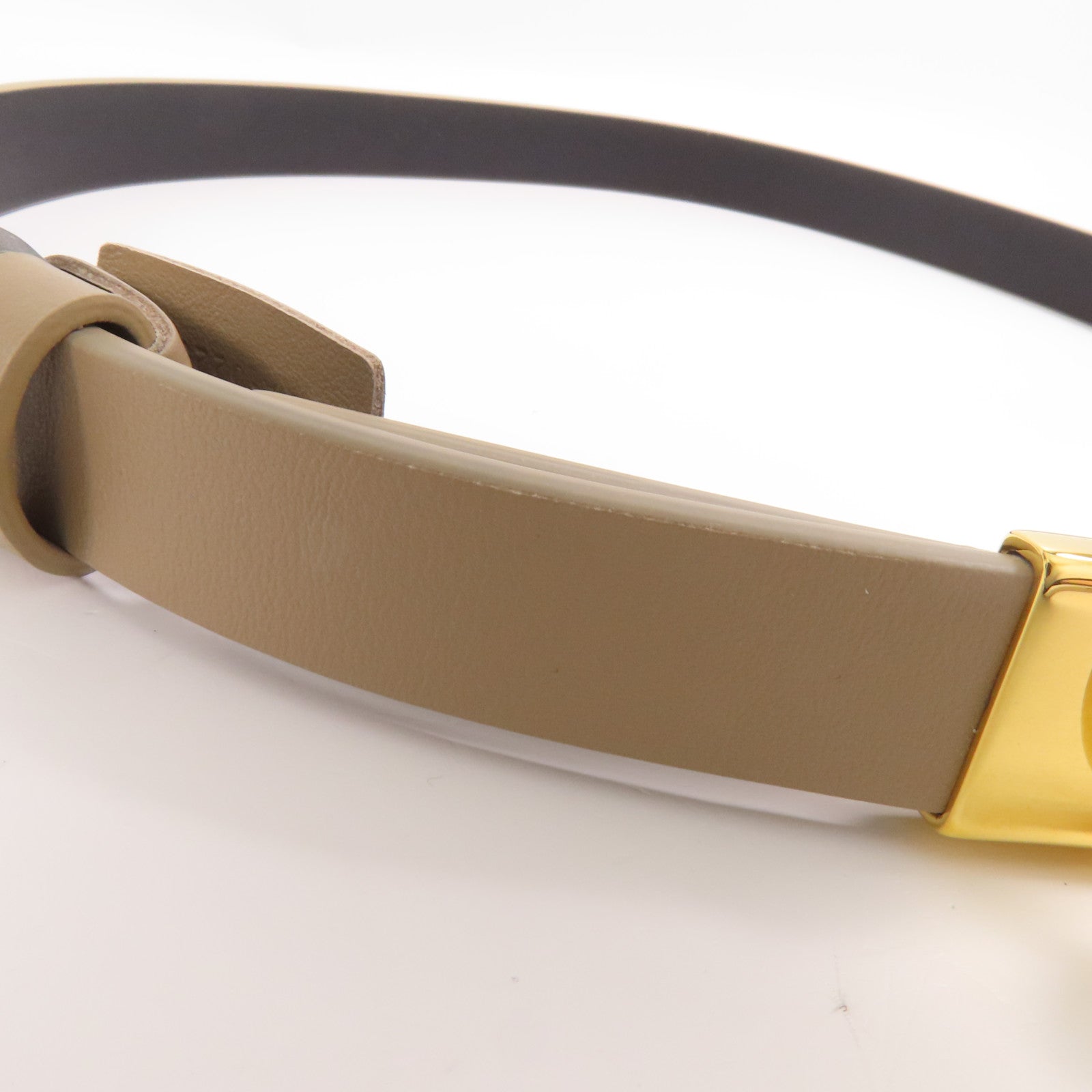 Dior 牛皮皮革30 Montaigne Reversible Belt金扣皮帶