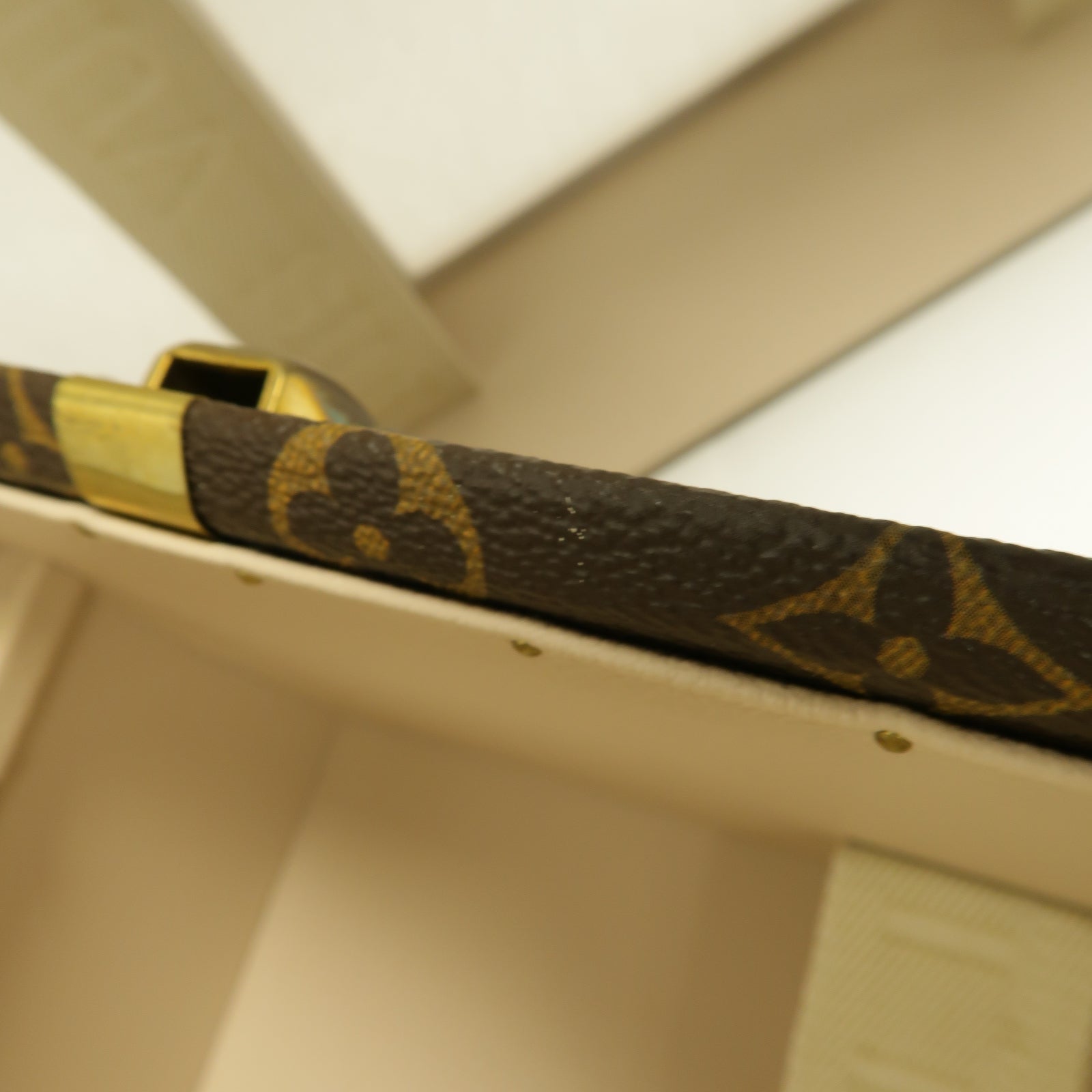 LOUIS VUITTON Monogram Alzer金扣行李箱啡色