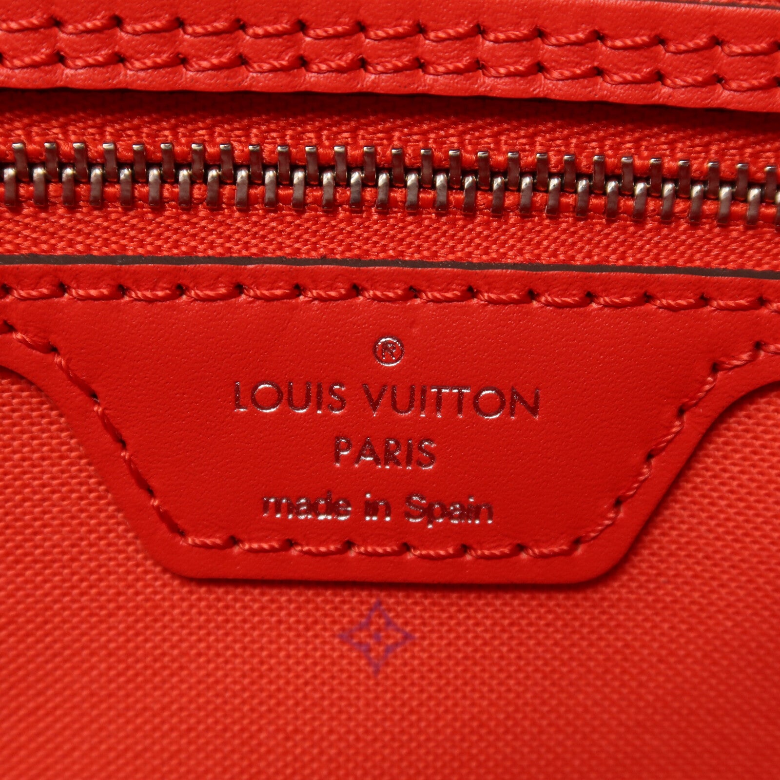 LOUIS VUITTON Monogram Escale Neverfull MM銀扣手挽袋