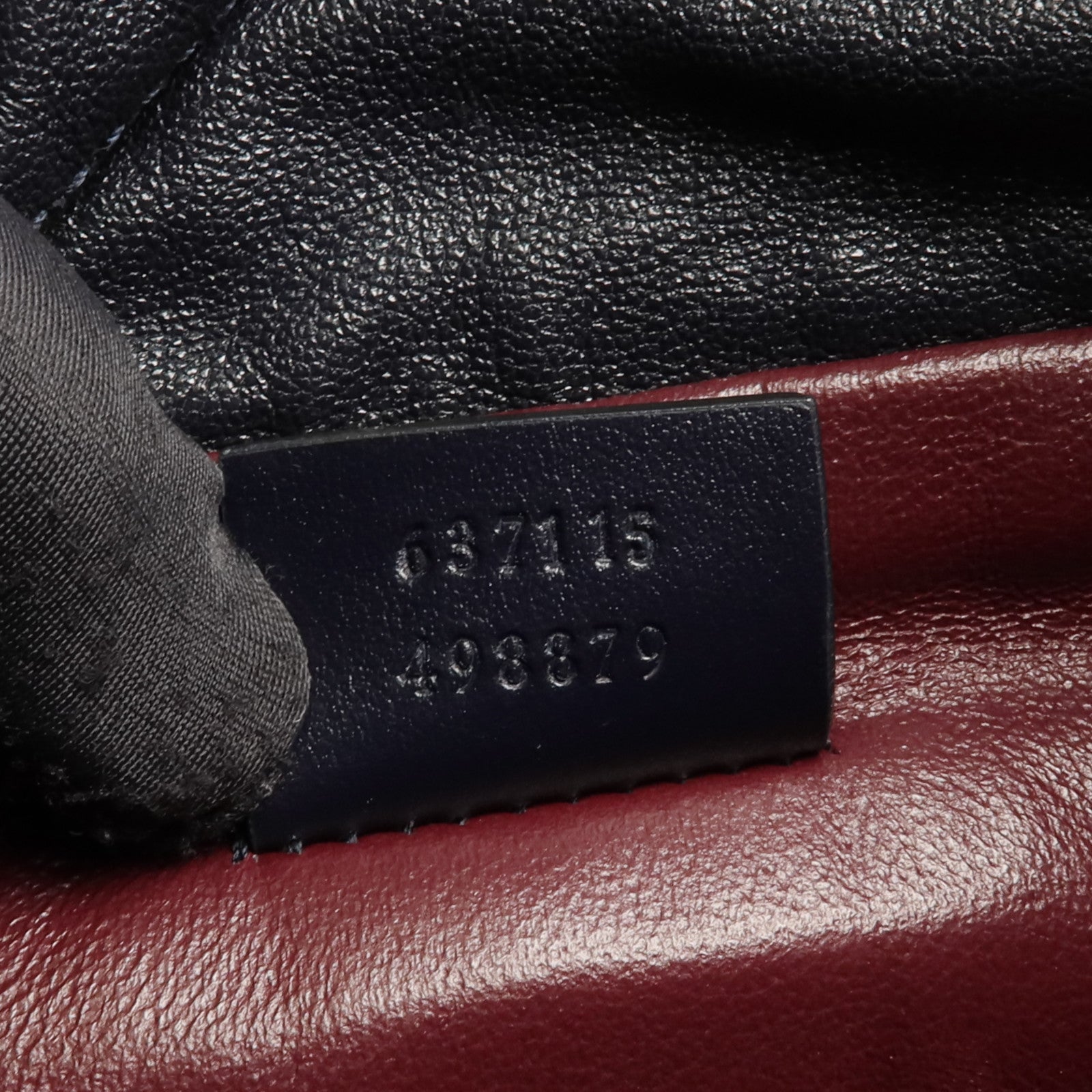 GUCCI 牛皮皮革/帆布Horsebit 1955 Bucket Bag金扣手挽袋