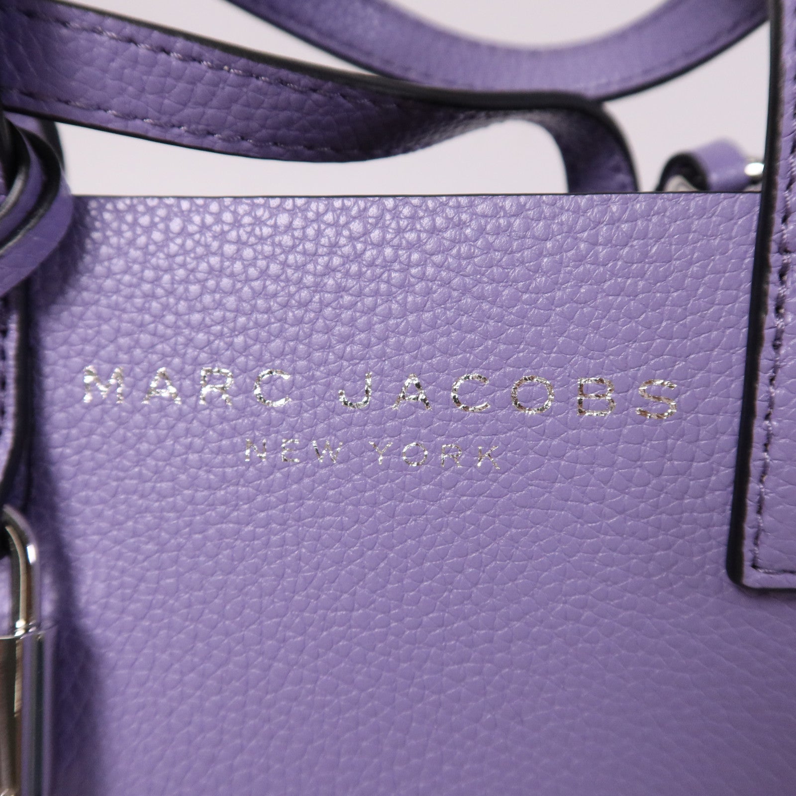 MARC JACOBS 【激減優惠】牛皮皮革2 Way Shoulder Bag銀扣肩背袋