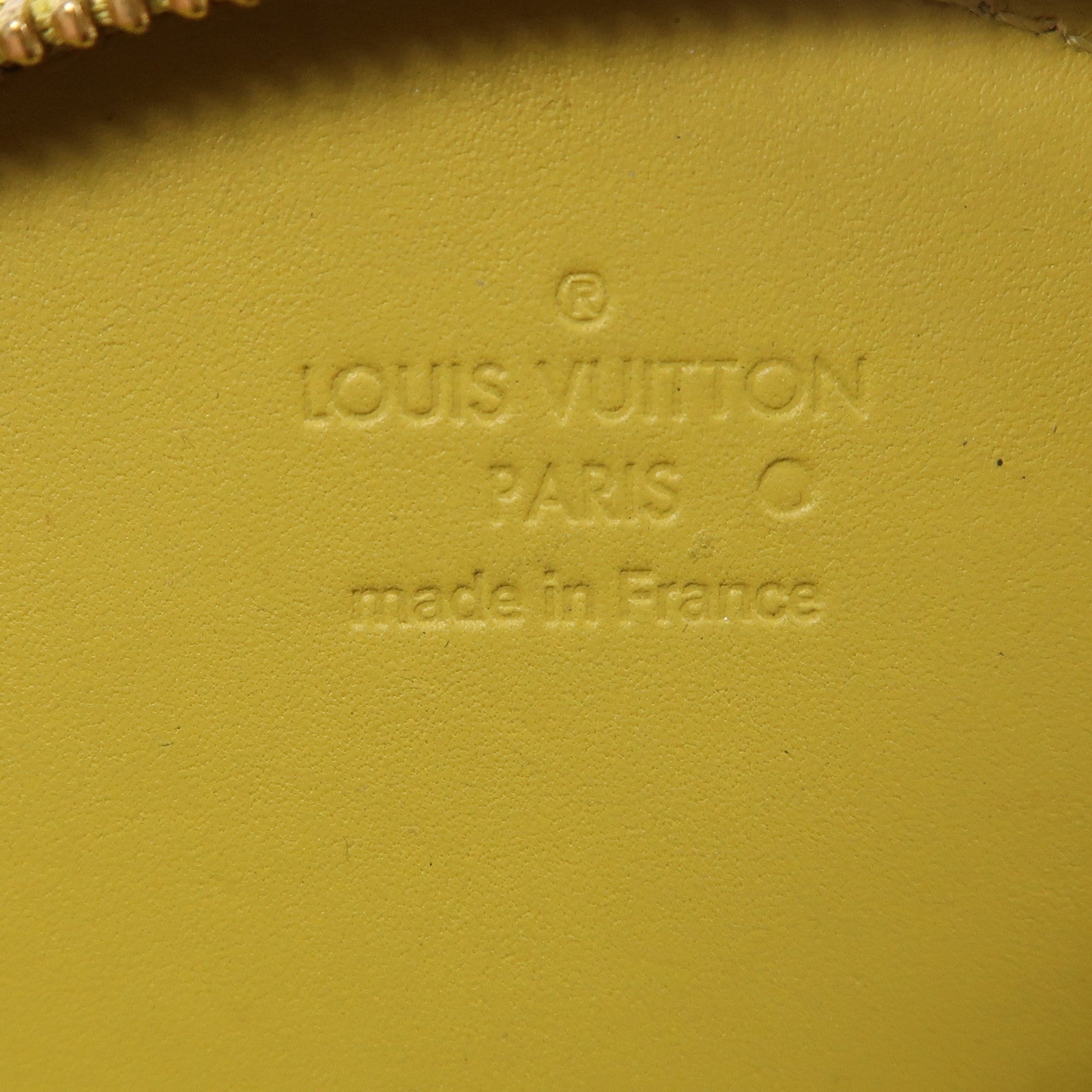 LOUIS VUITTON Monogram Vernis Coin Purse金扣零錢包