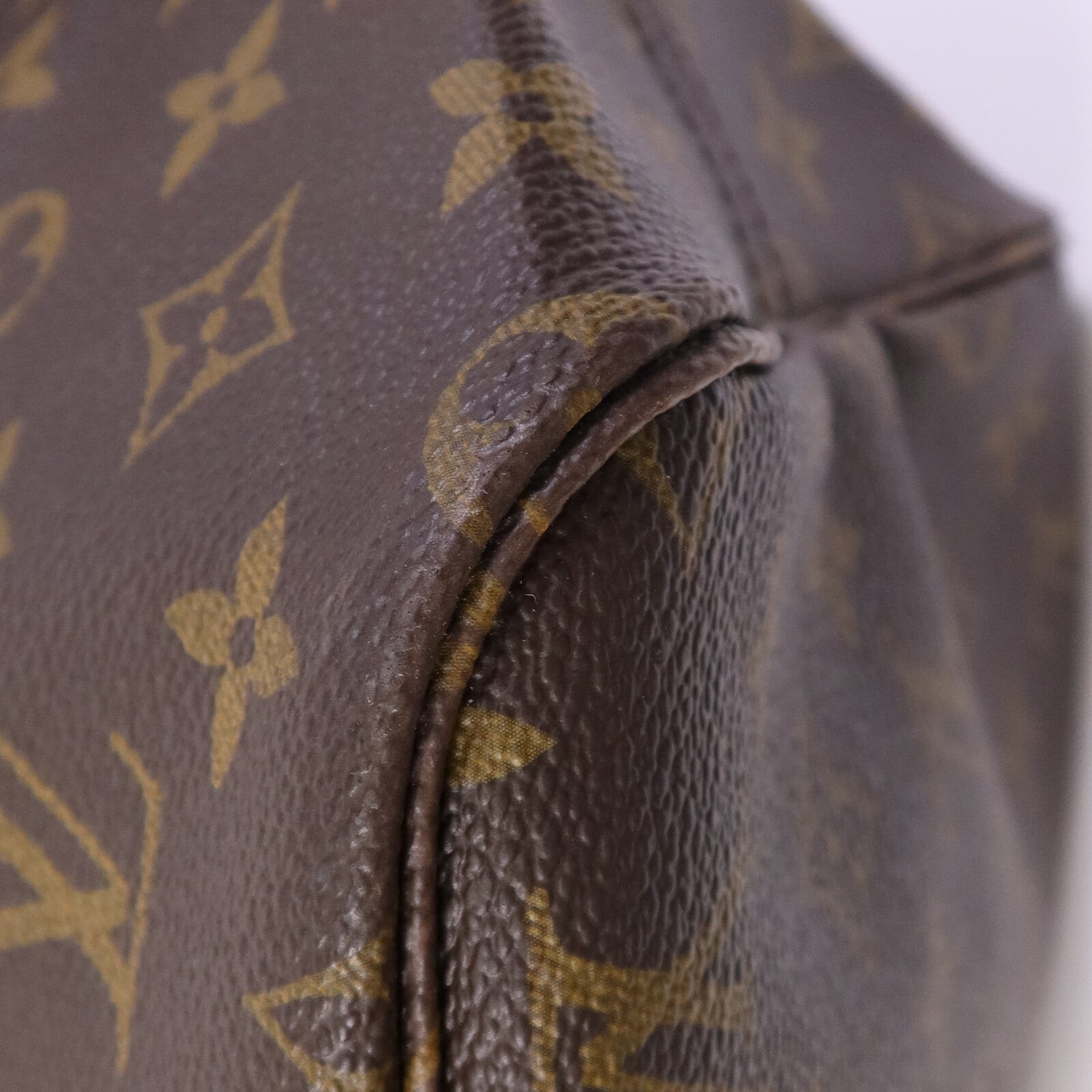 LOUIS VUITTON Monogram Neverfull GM金扣手挽袋