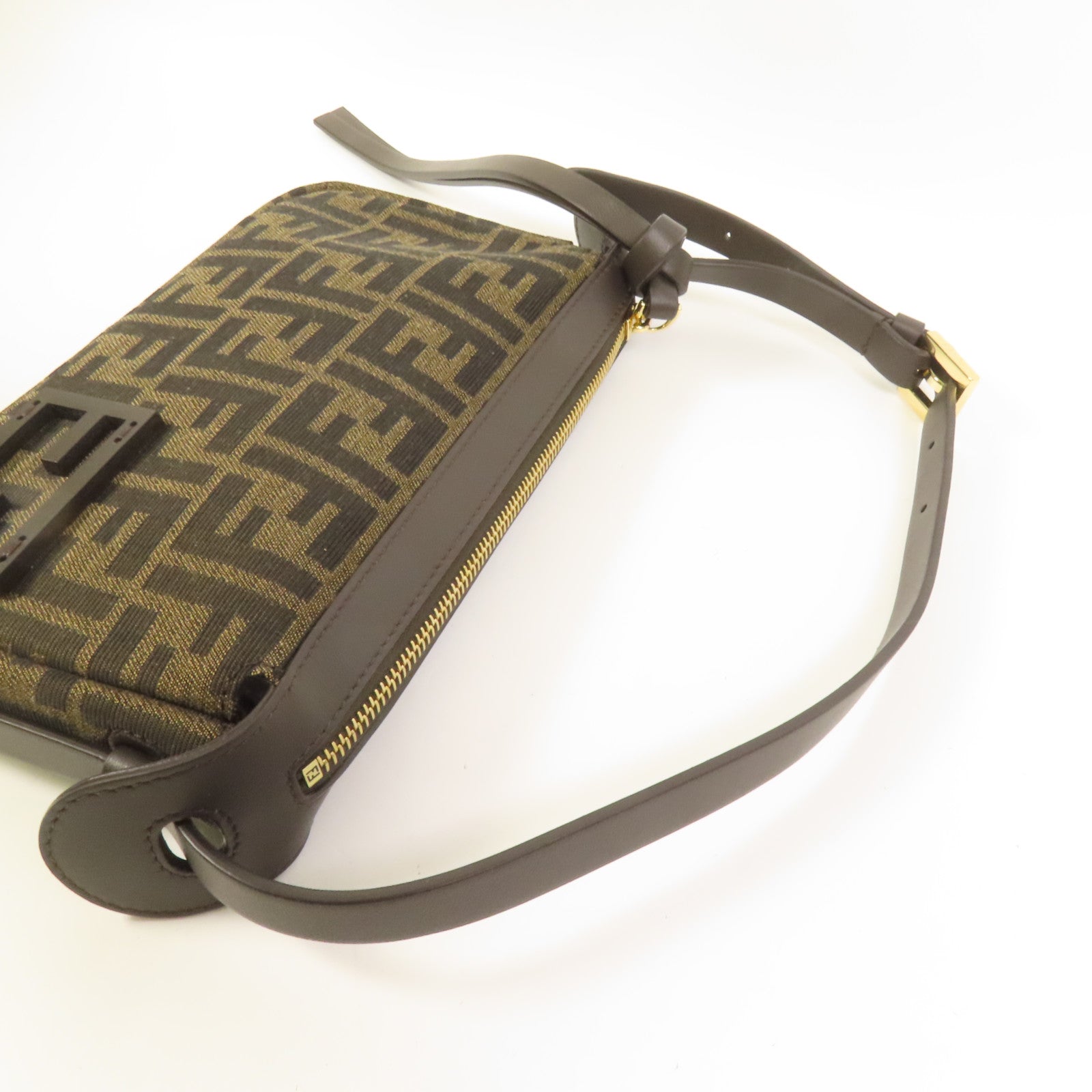 FENDI 帆布Simply Fendi Mini肩背袋