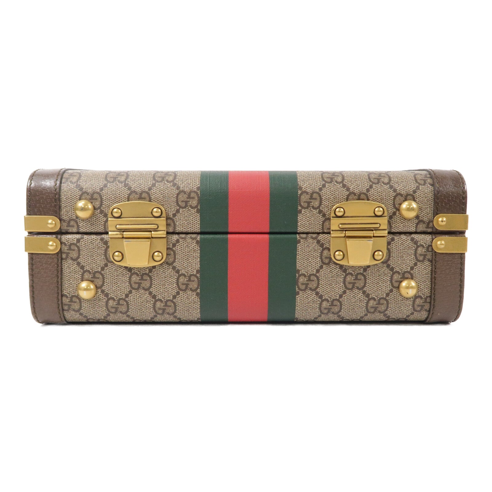 GUCCI 塗層帆布GG Supreme Savoy Medium手挽肩背兩用袋