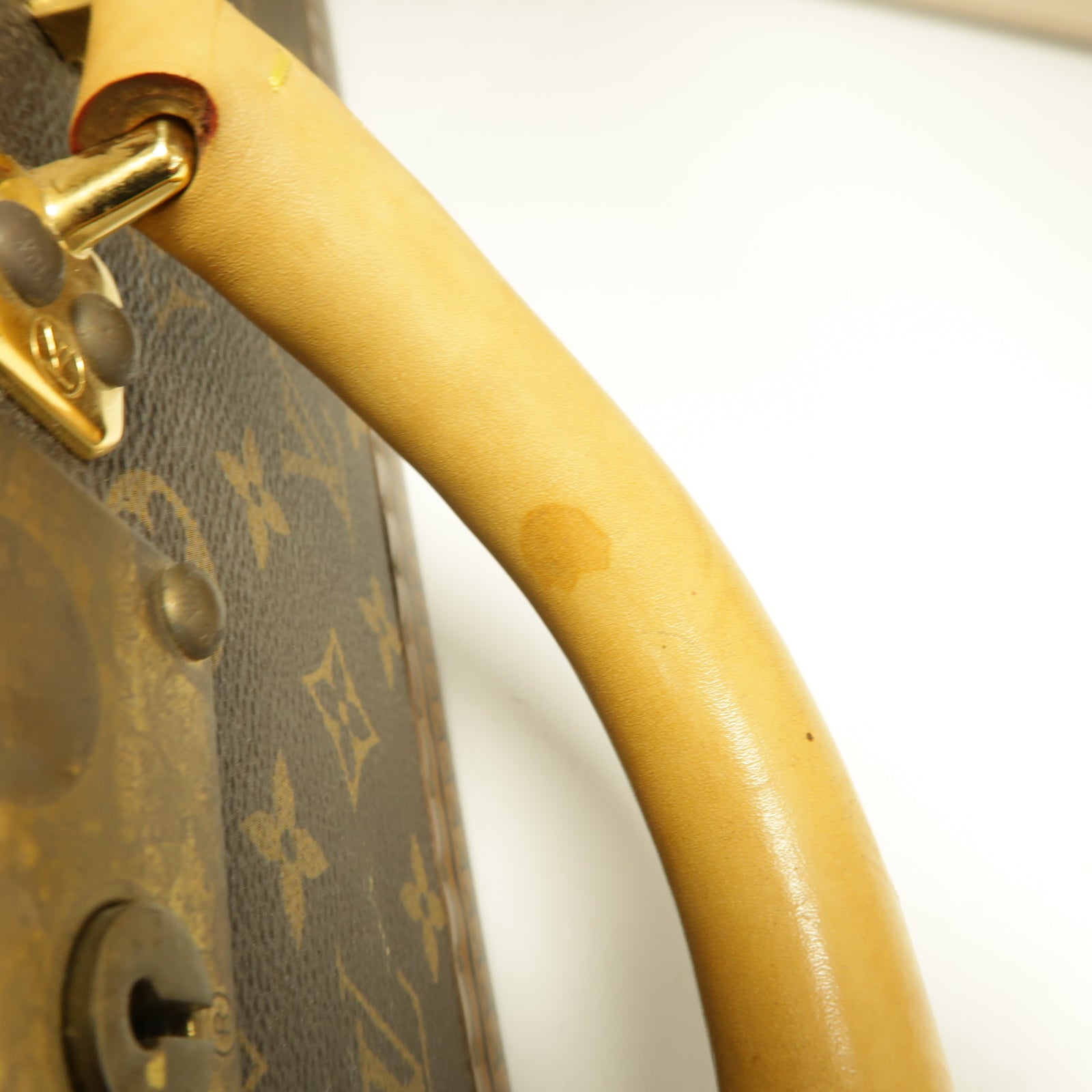 LOUIS VUITTON Monogram Alzer金扣行李箱啡色