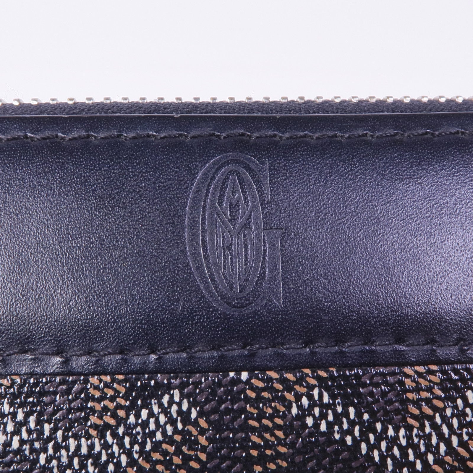 GOYARD 塗層帆布Long Wallet銀扣長錢包