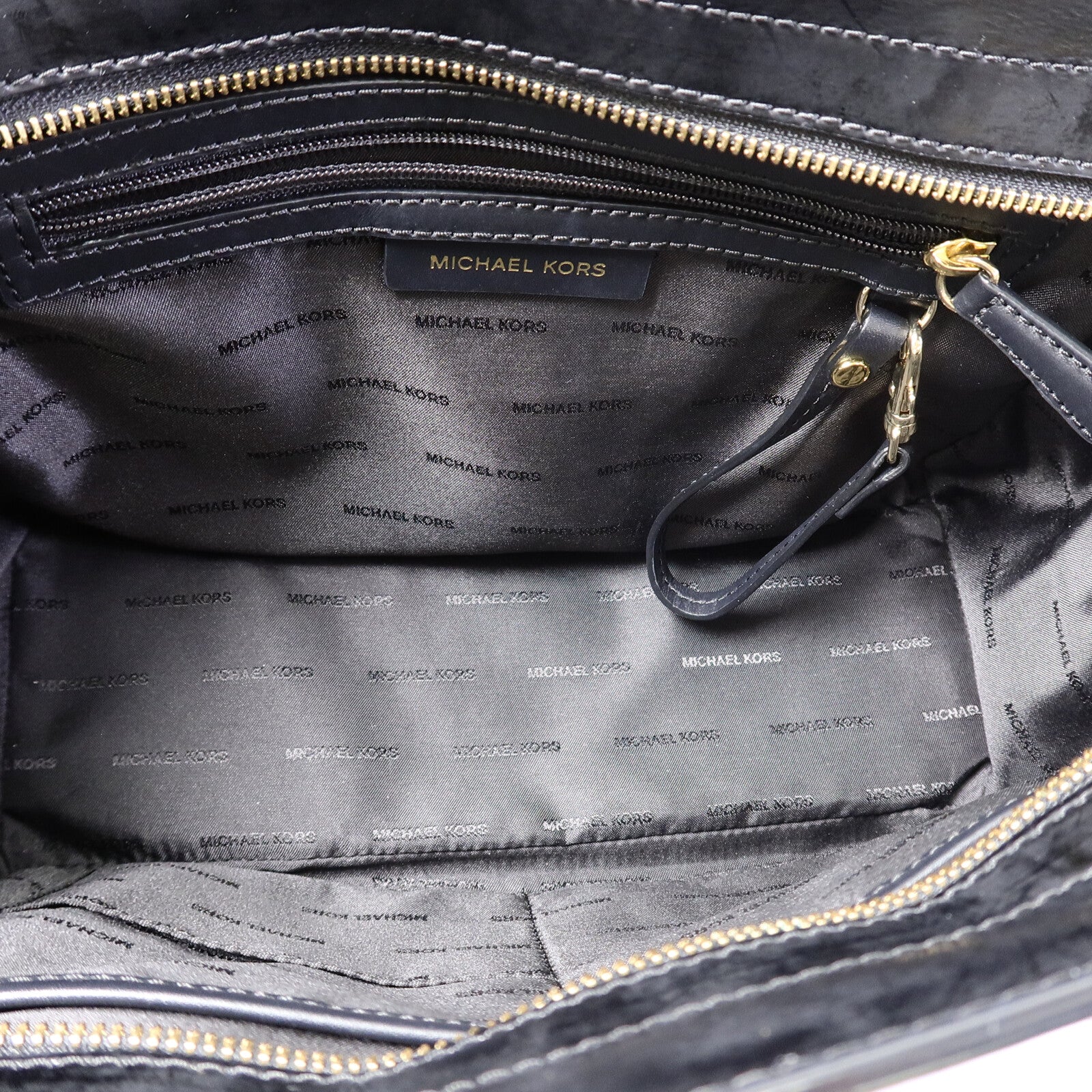 Michael Kors 漆皮皮革2 Way Shoulder Bag手挽肩背兩用袋