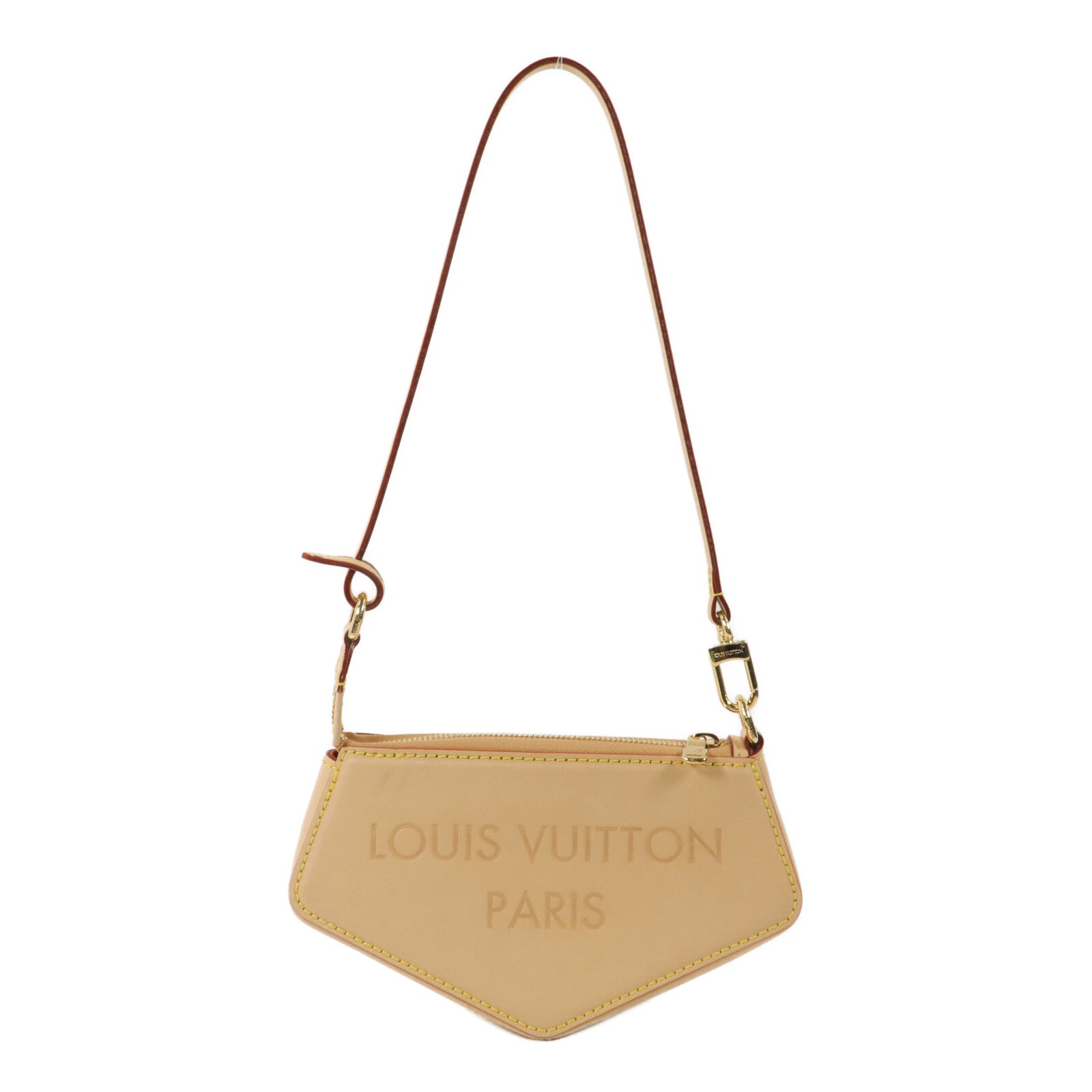LOUIS VUITTON 牛皮皮革Pochette Ecusson手挽袋