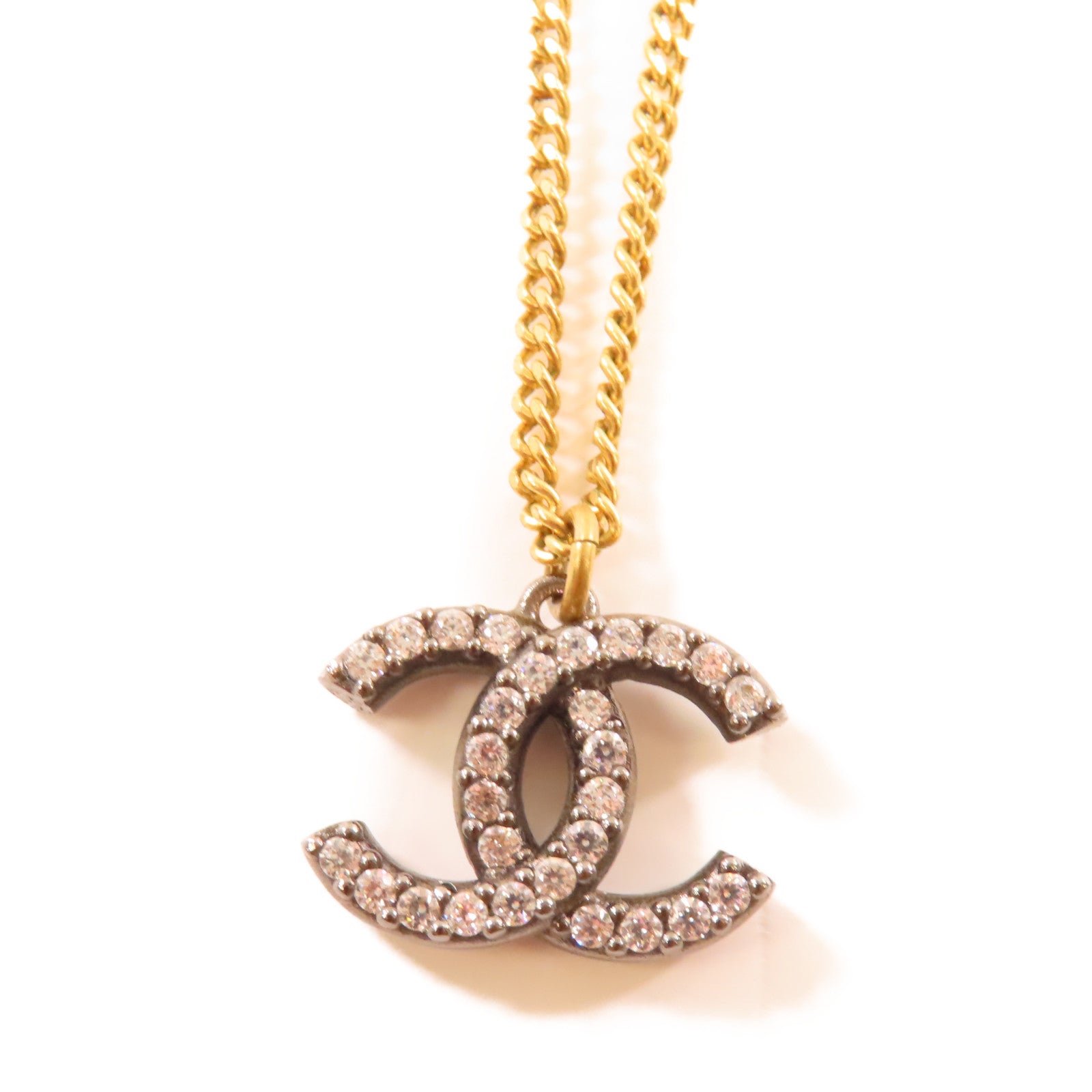 CHANEL 金屬Necklace項鍊銀色/金色