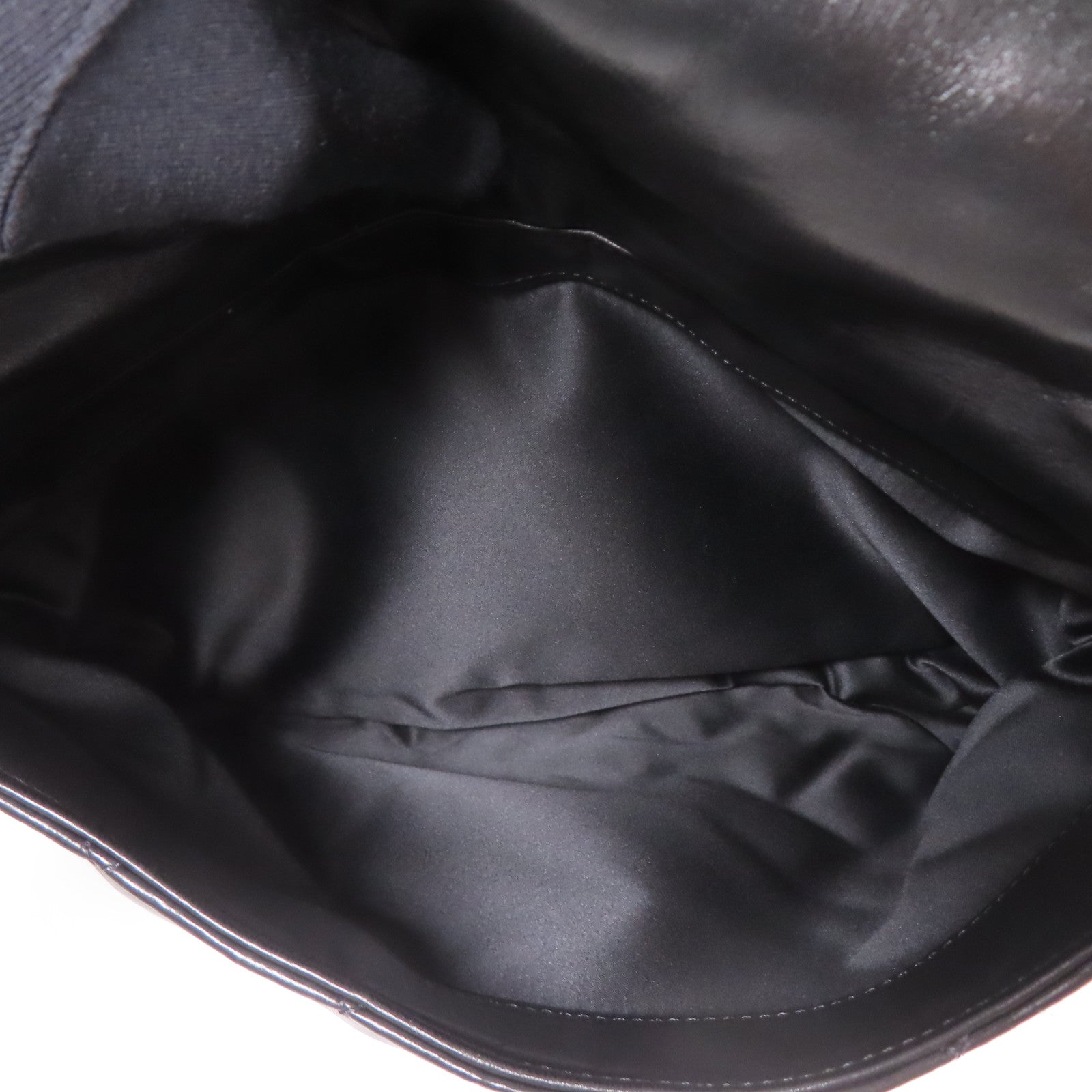 CHANEL 皮革3 Compartment Top Quilted銀扣鏈帶手挽肩背兩用袋