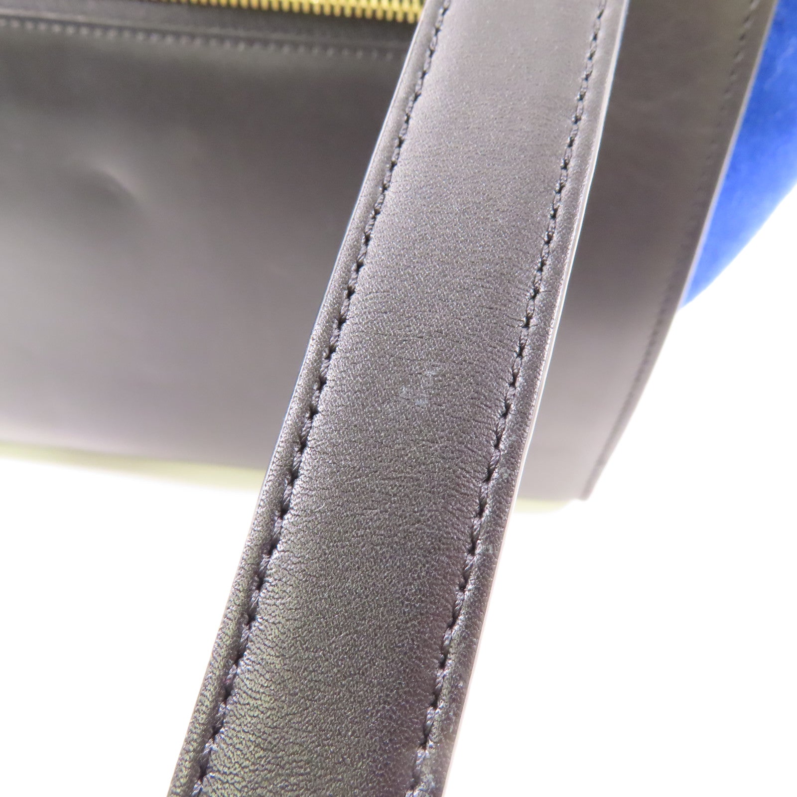 CELINE 牛皮皮革/蛇皮皮革/麂皮皮革Trapeze金扣手挽肩背兩用袋