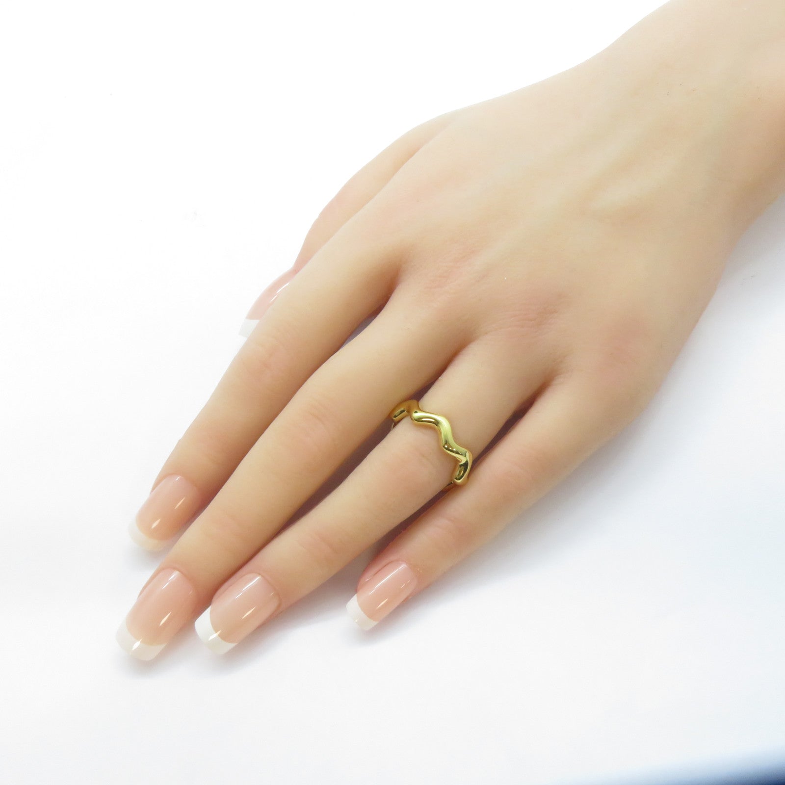 TIFFANY＆CO 18K黃金Ring戒指US#6
