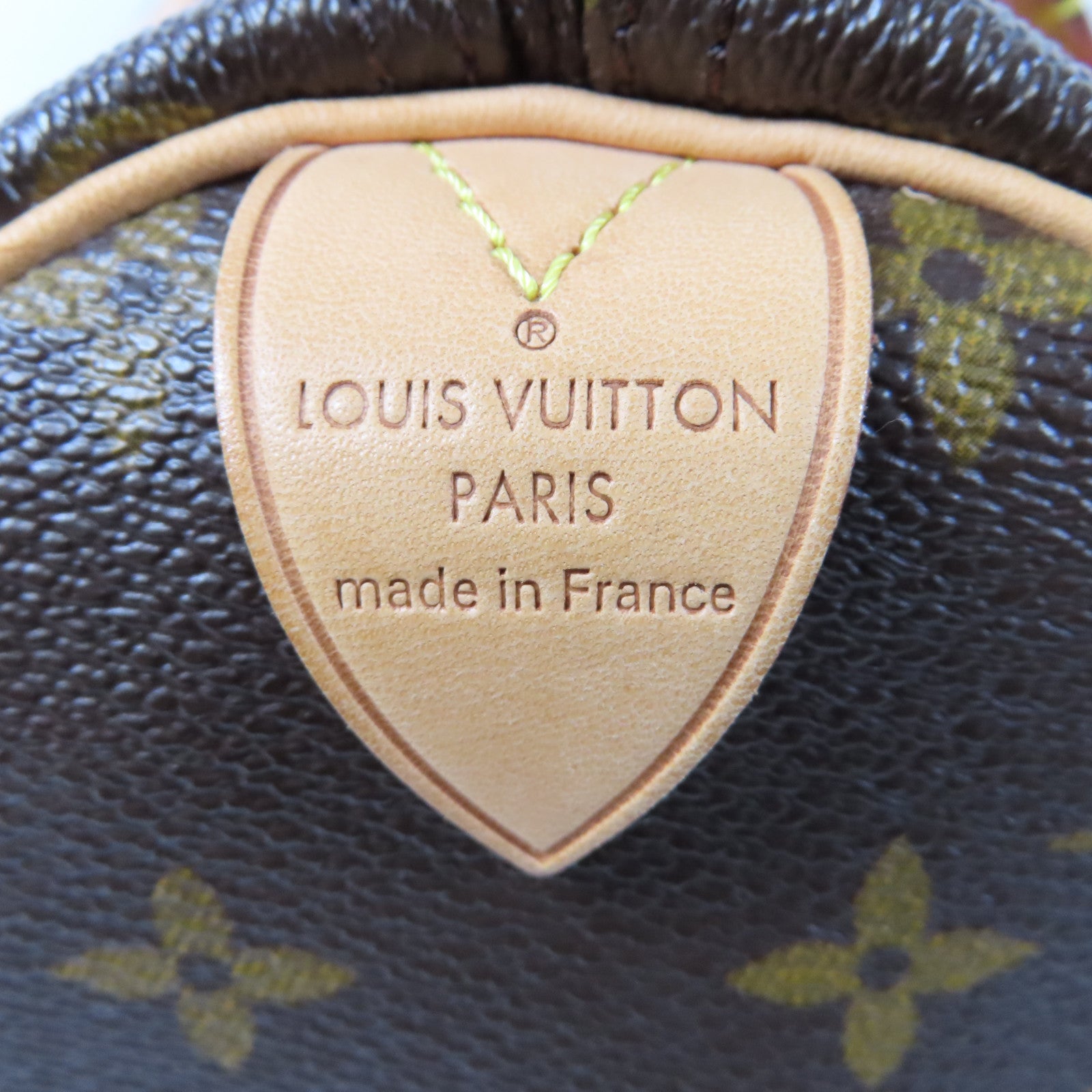 LOUIS VUITTON Monogram Speedy 30金扣手挽袋啡色