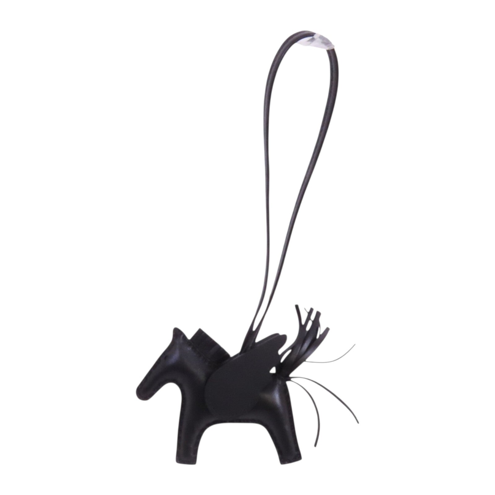 HERMES Milo皮革Rodeo Pegase PM掛飾