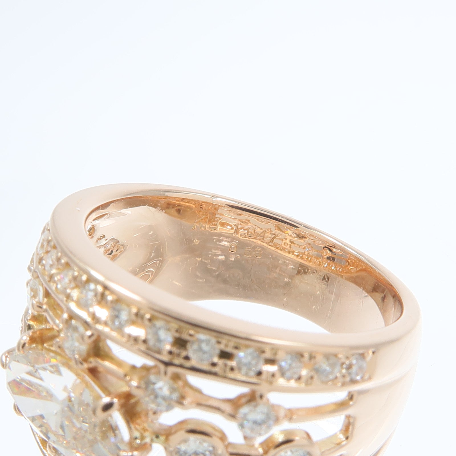 JEWELRY 18K玫瑰金Diamond Ring鑽石戒指