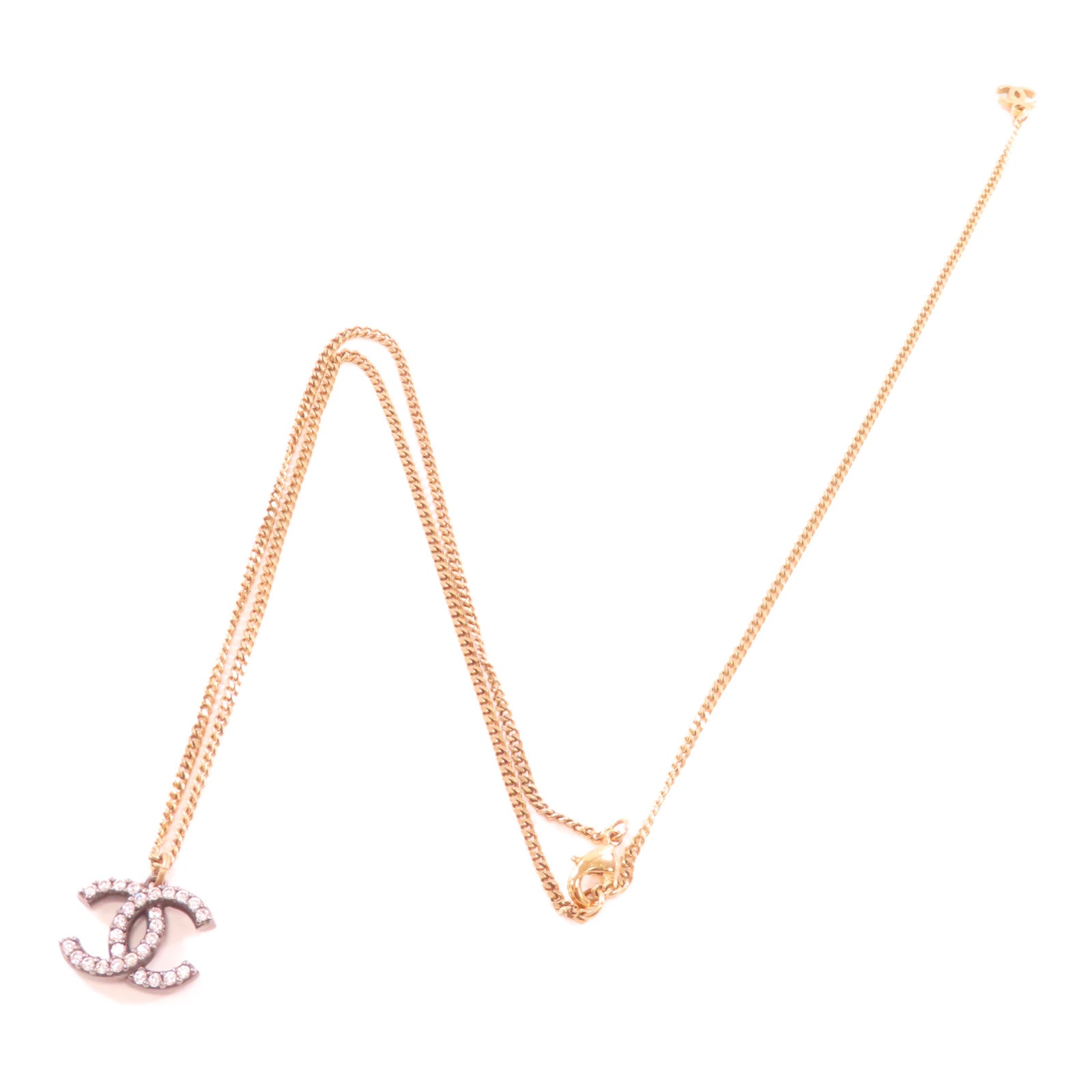 CHANEL 金屬Necklace項鍊銀色/金色