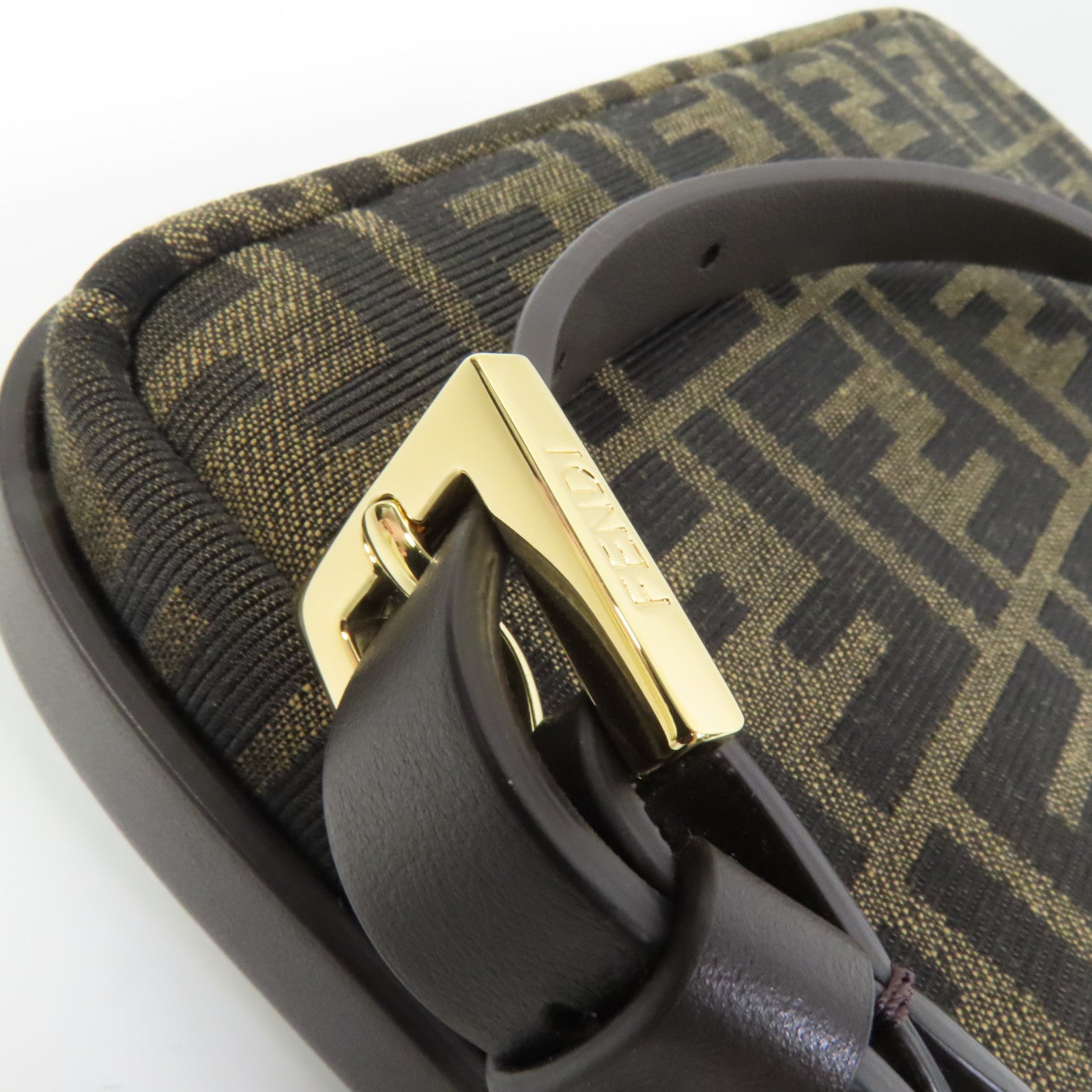 FENDI 帆布Simply Fendi Mini肩背袋