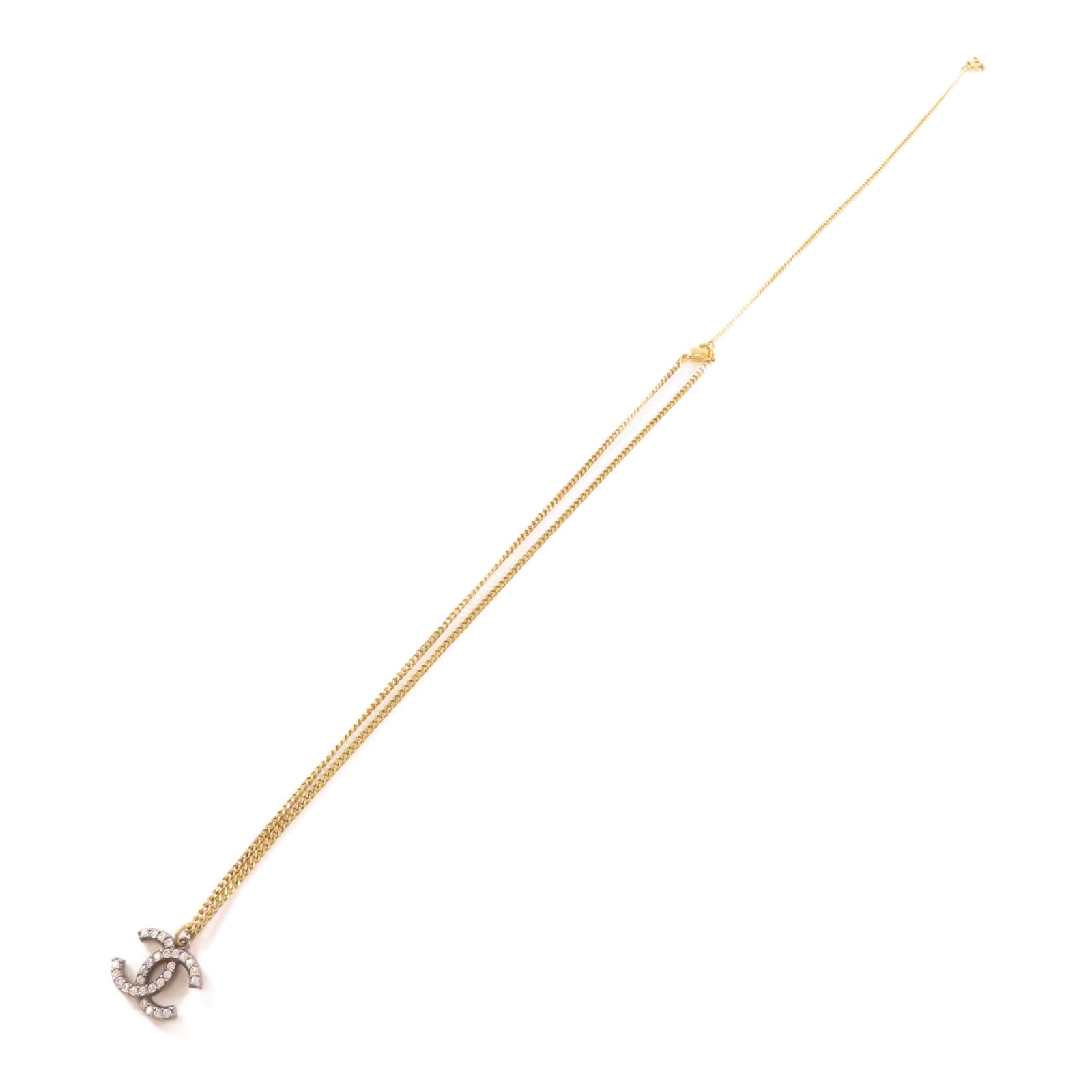 CHANEL 金屬Necklace項鍊銀色/金色