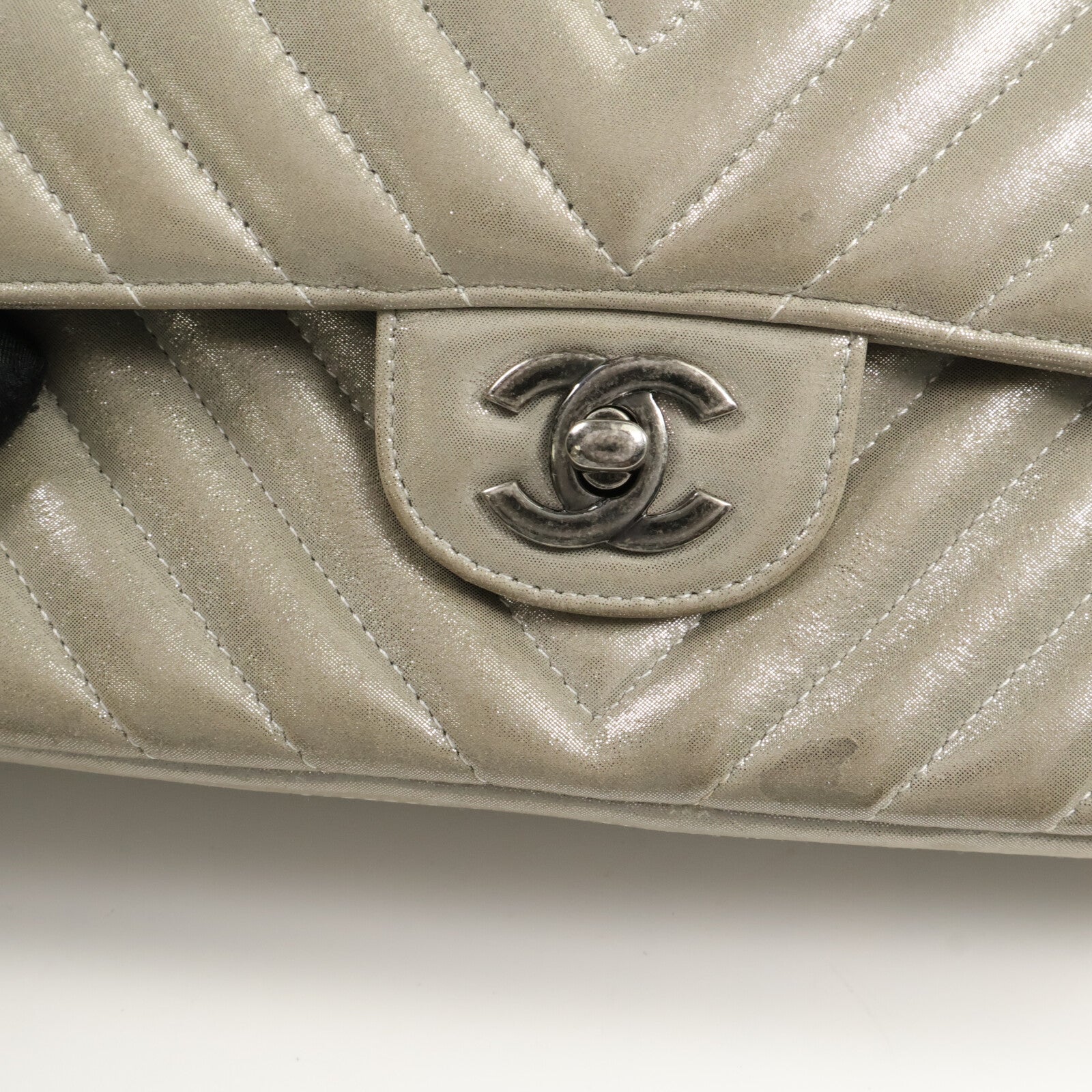 CHANEL 牛皮皮革Classic 25鏈帶手挽肩背兩用袋