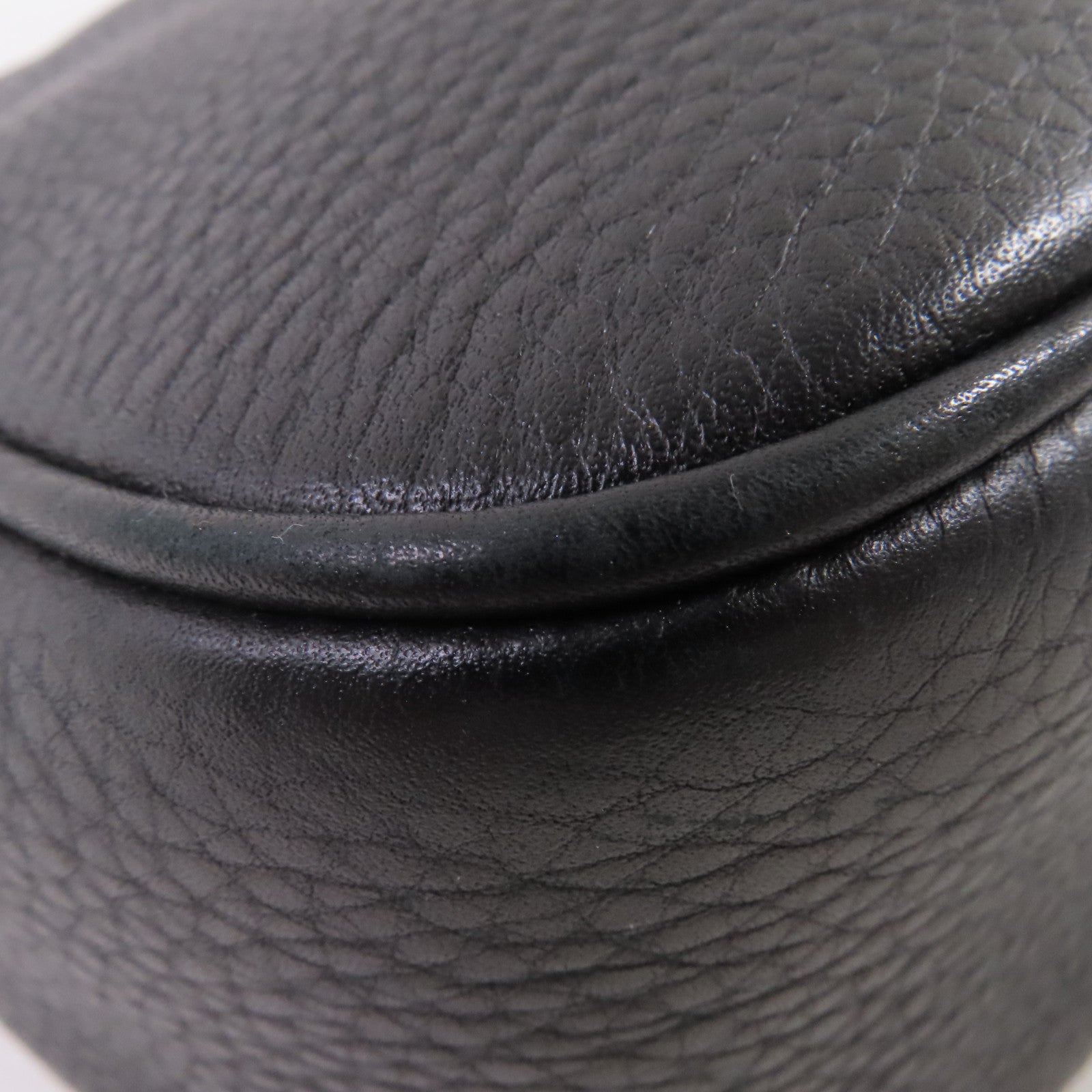 GUCCI 牛皮皮革Soho Disco Shoulder Bag金扣肩背袋黑色