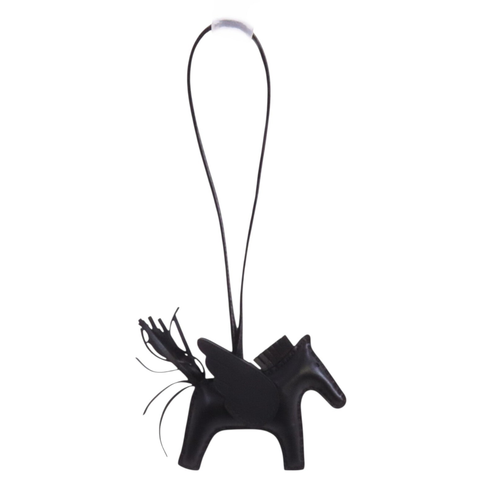 HERMES Milo皮革Rodeo Pegase PM掛飾