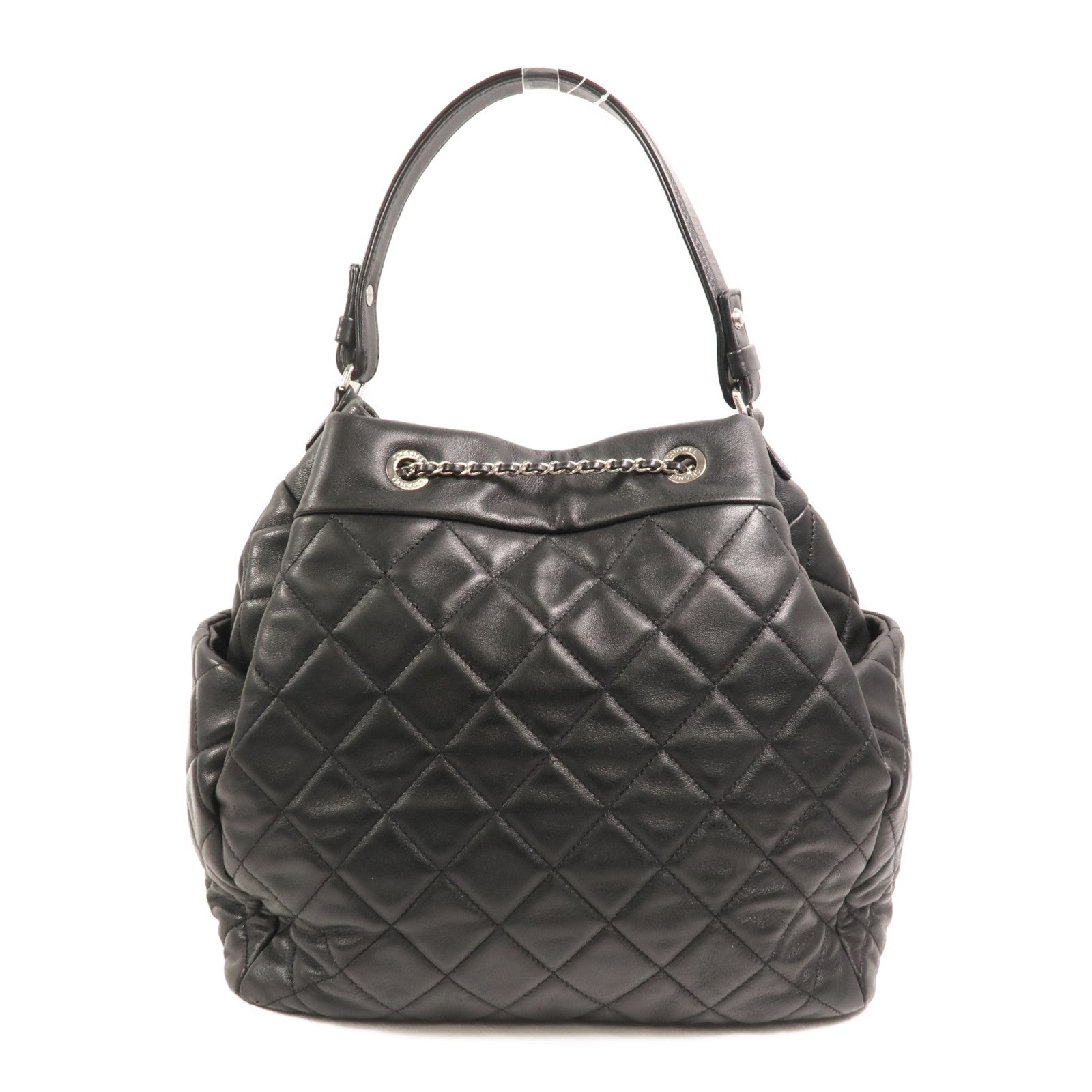 CHANEL 羊皮皮革Chain Shoulder Bag鏈帶肩背袋