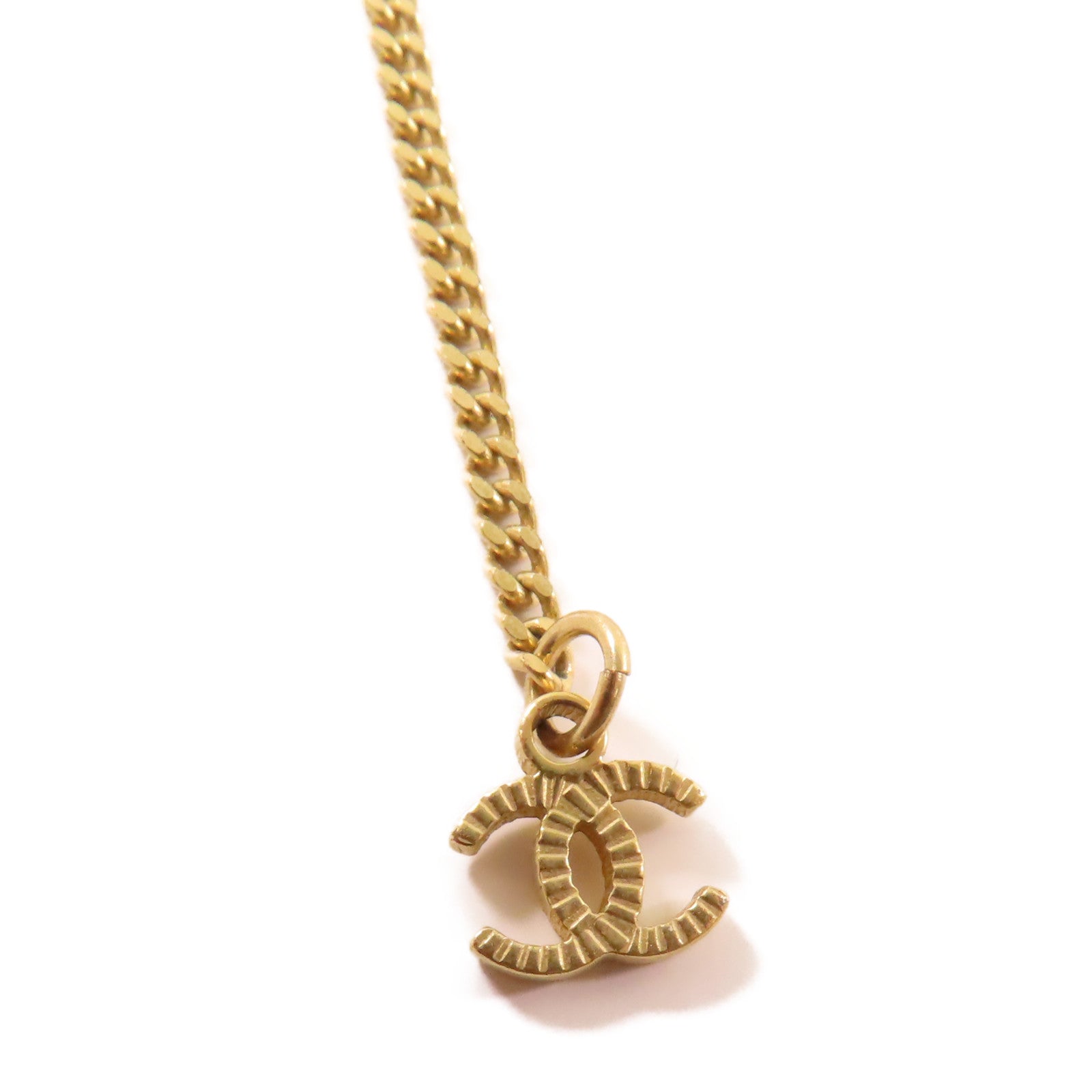 CHANEL 金屬Necklace項鍊銀色/金色