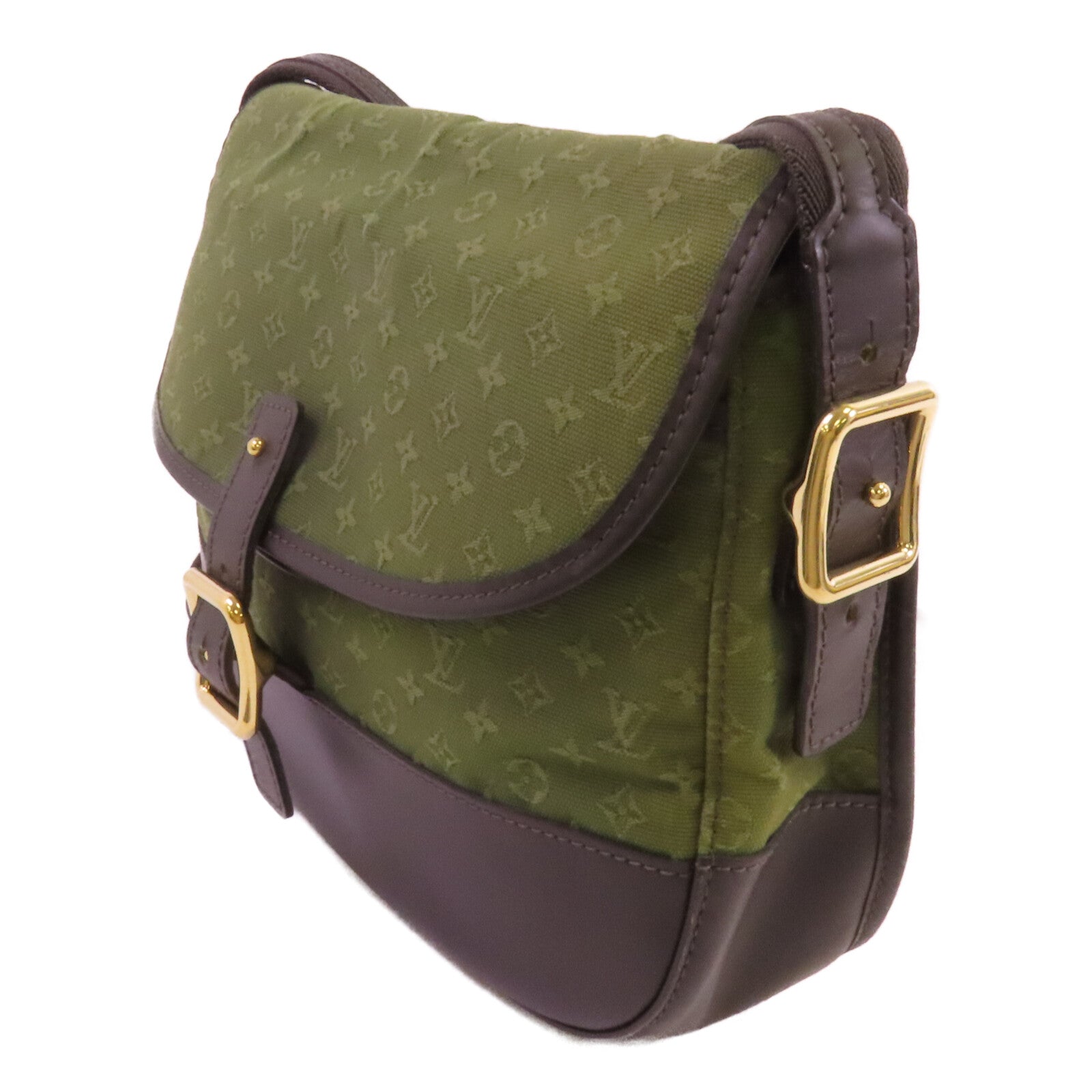 LOUIS VUITTON Monogram Mini Berangene金扣肩背袋