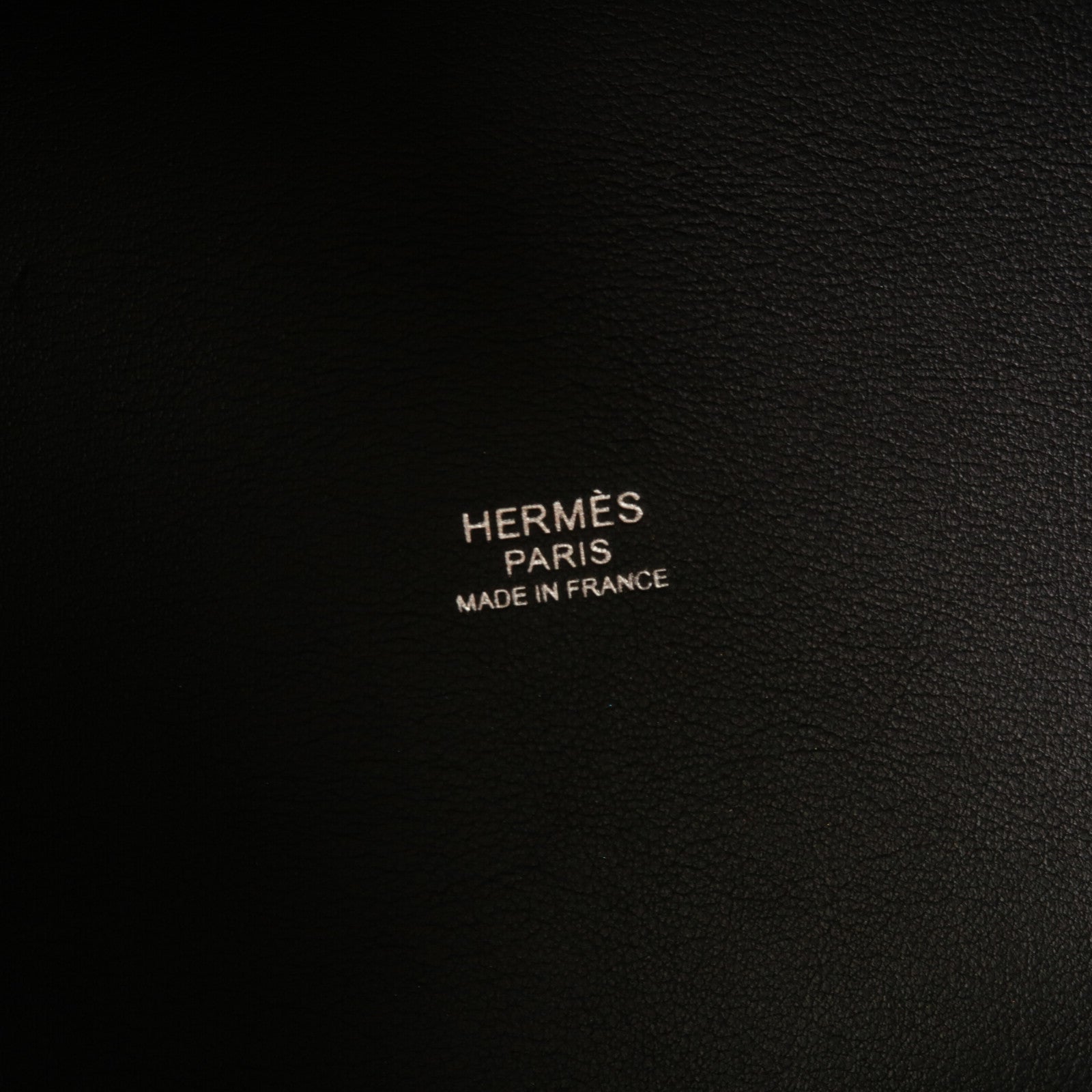 HERMES 帆布Picotin PM手提袋Noir/Caban